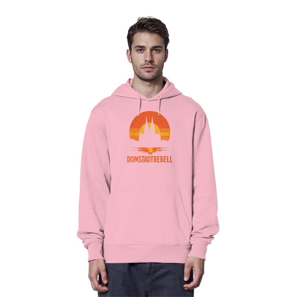 Domstadtrebell - Kölner Dom Sonnenuntergang - Organic Hoodie
