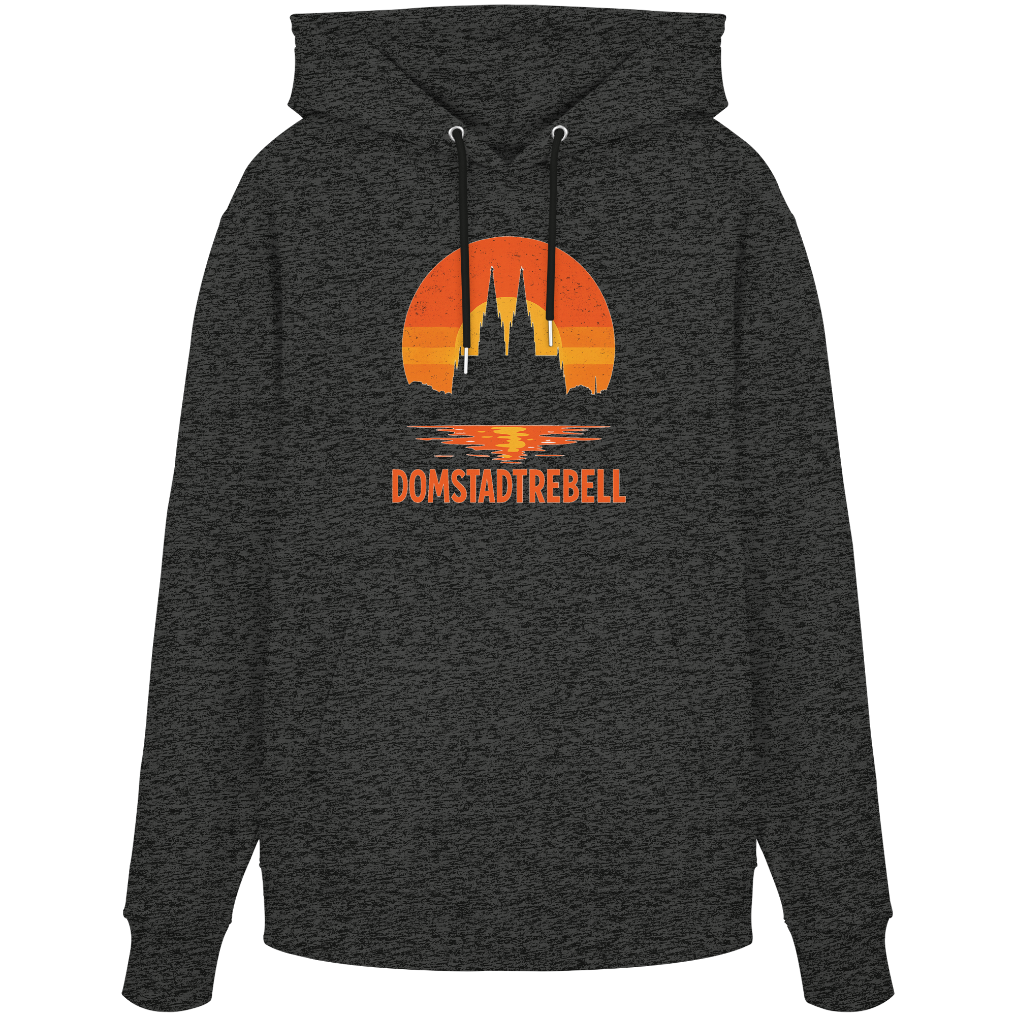 Domstadtrebell - Kölner Dom Sonnenuntergang - Organic Hoodie