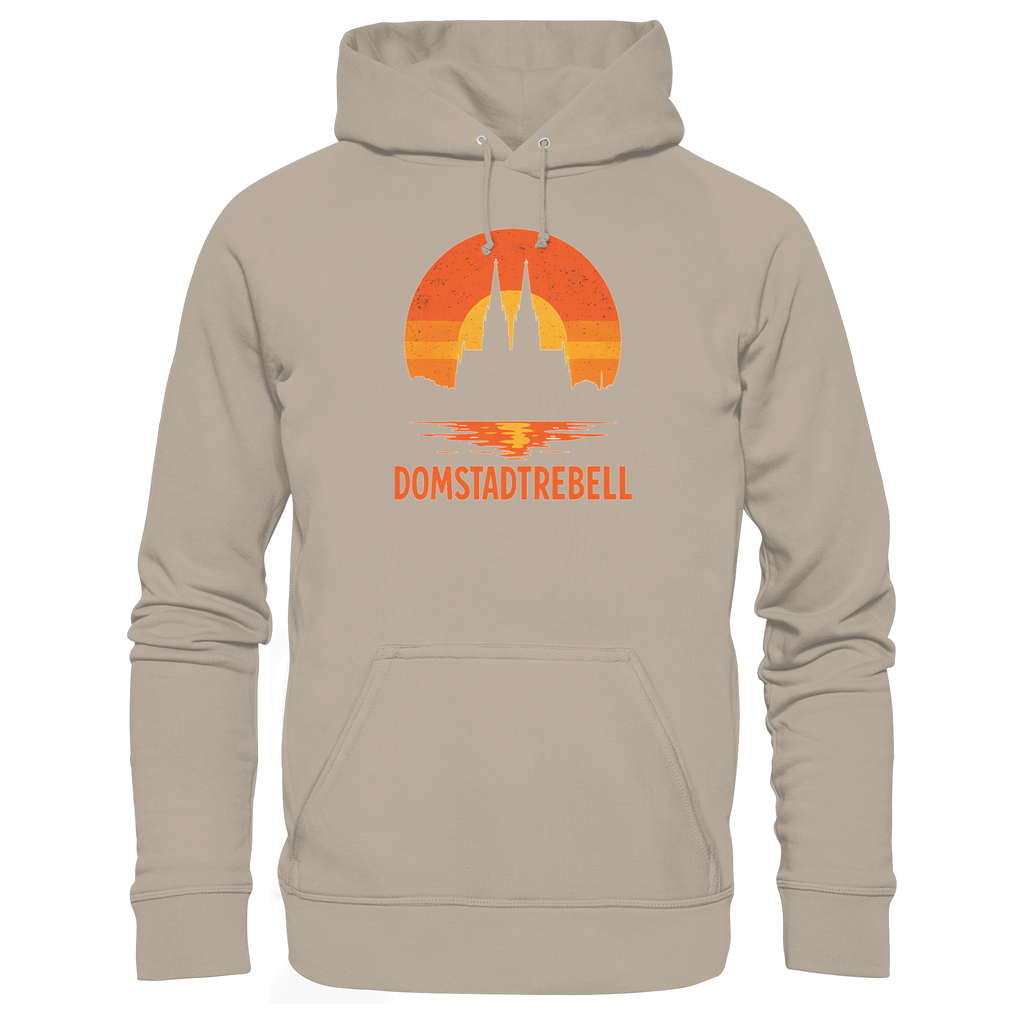 Domstadtrebell - Kölner Dom Sonnenuntergang - Organic Hoodie