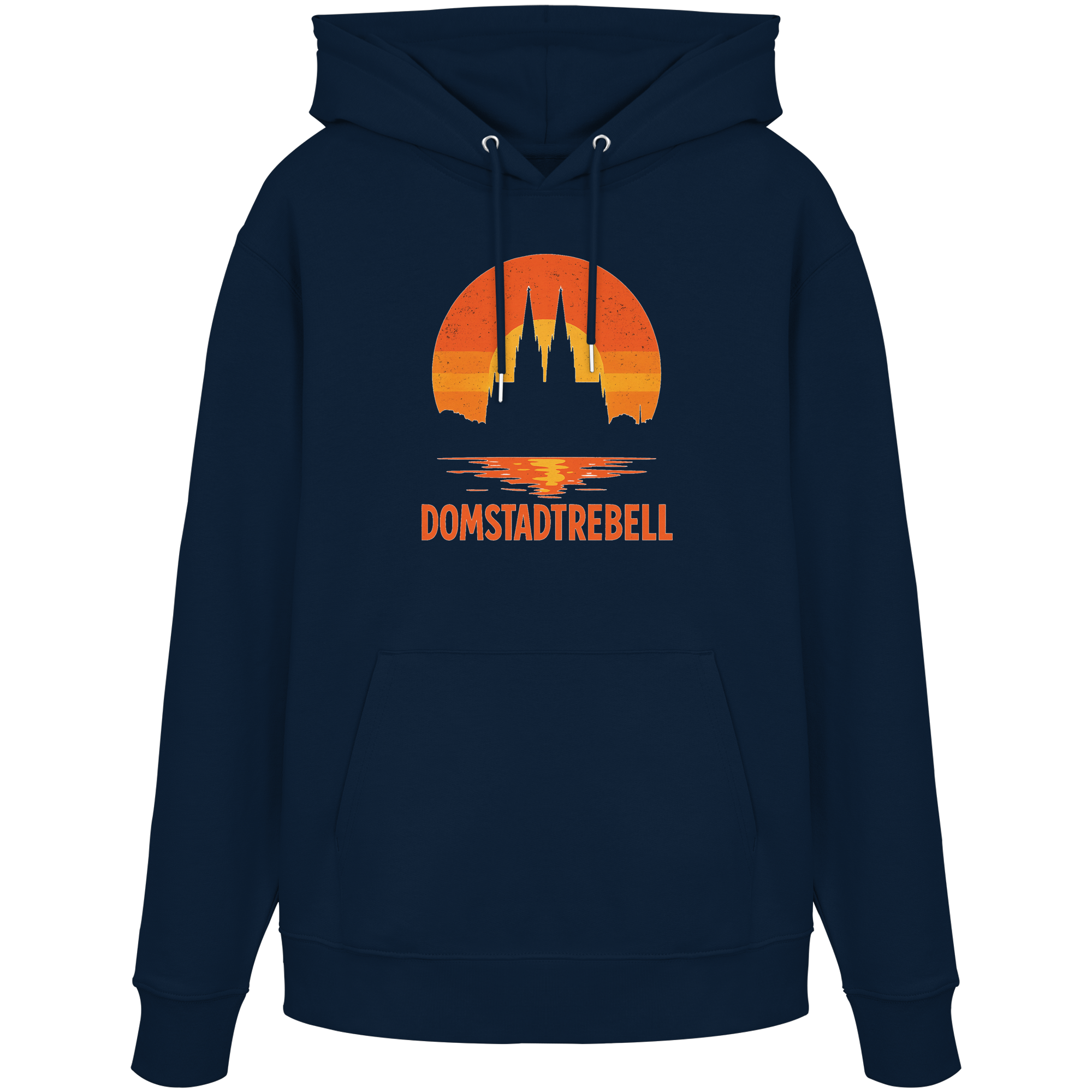 Domstadtrebell - Kölner Dom Sonnenuntergang - Organic Hoodie