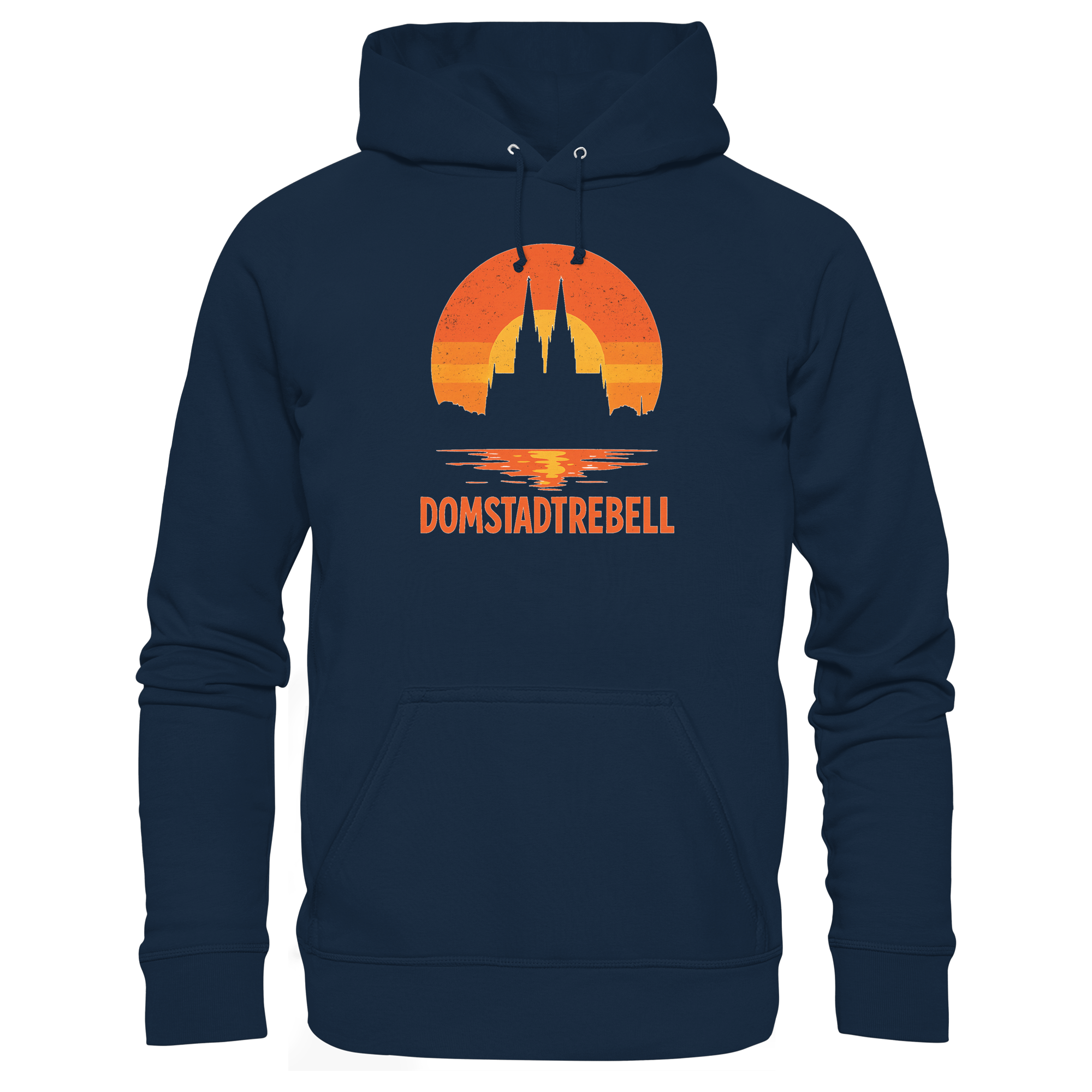Domstadtrebell - Kölner Dom Sonnenuntergang - Organic Hoodie