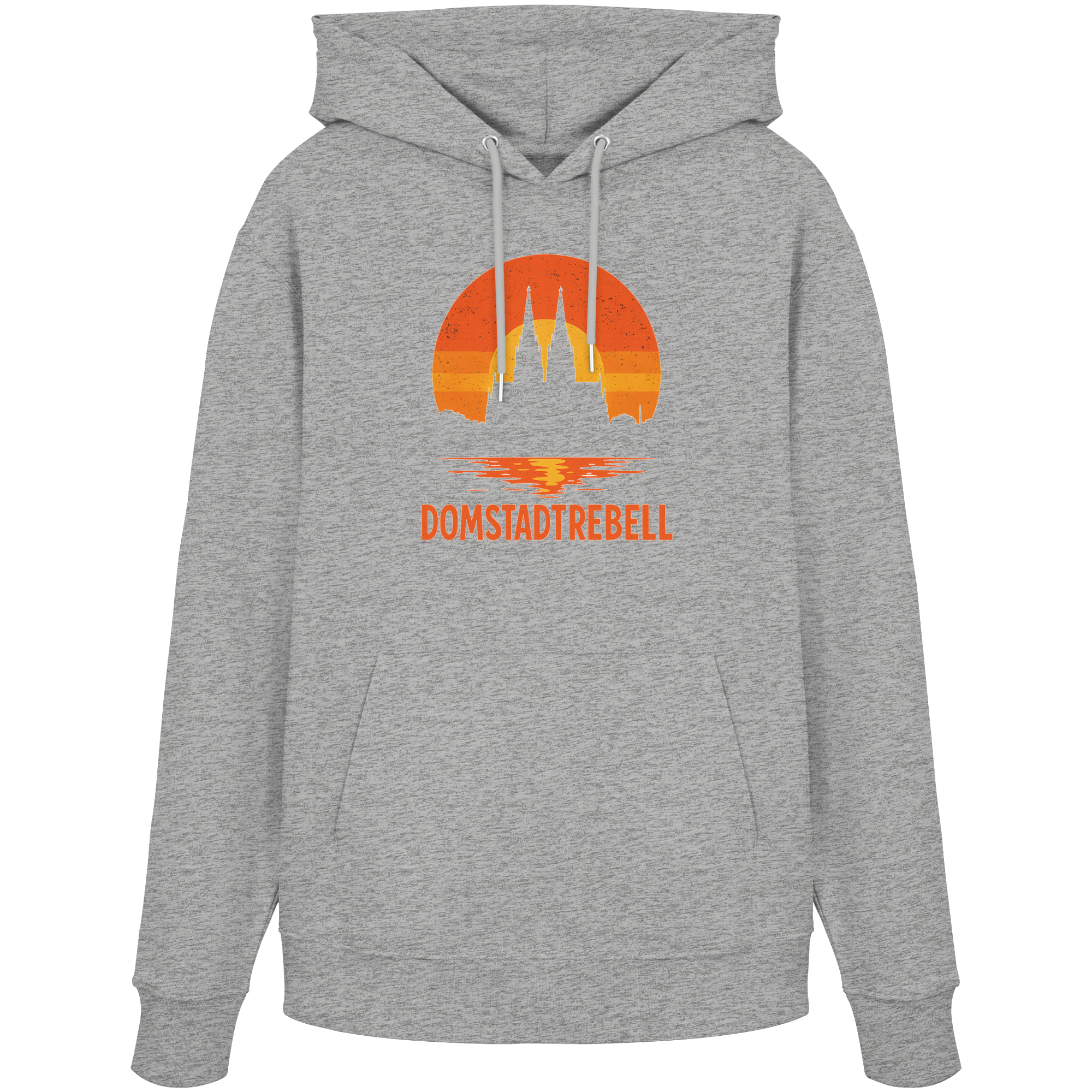 Domstadtrebell - Kölner Dom Sonnenuntergang - Organic Hoodie