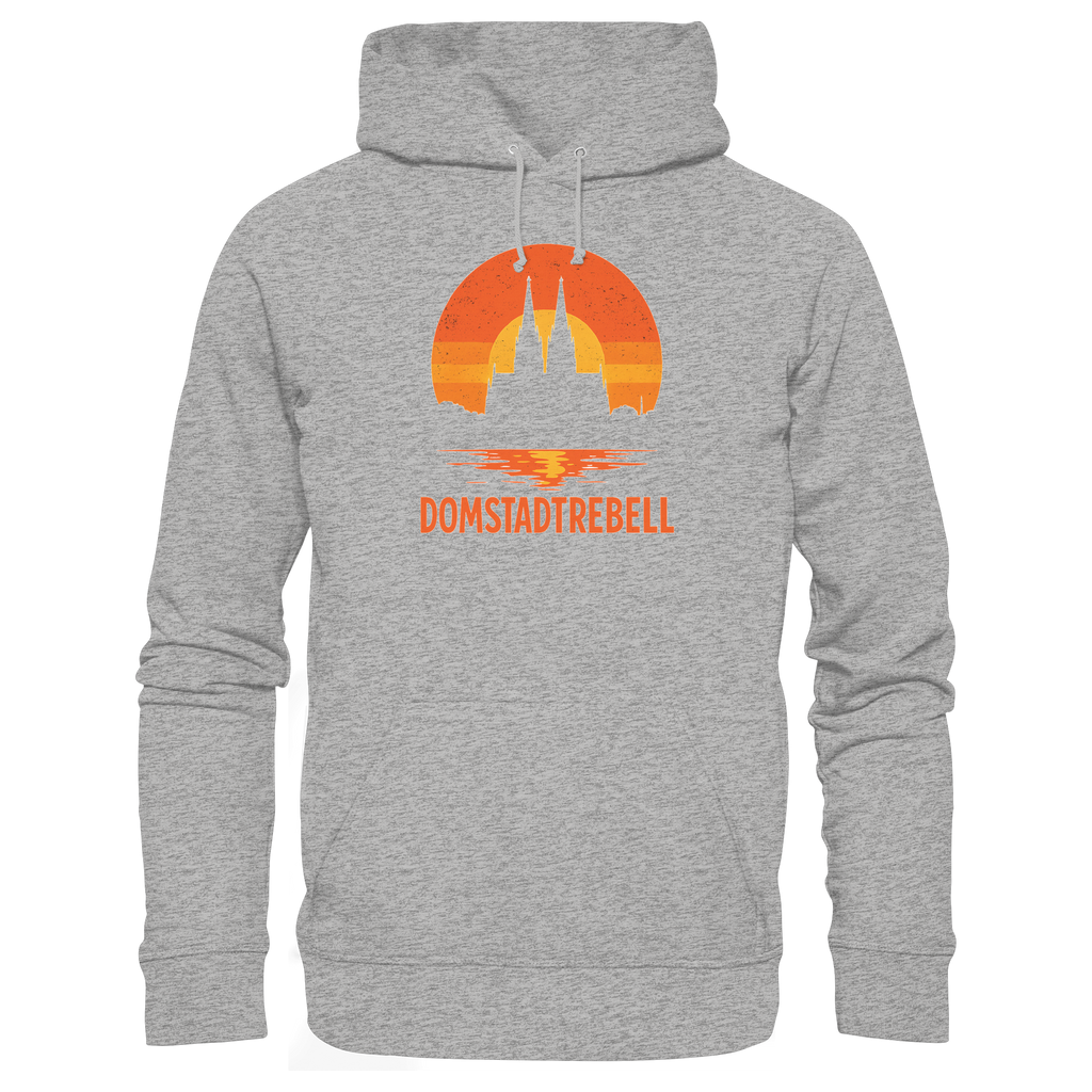 Domstadtrebell - Kölner Dom Sonnenuntergang - Organic Hoodie