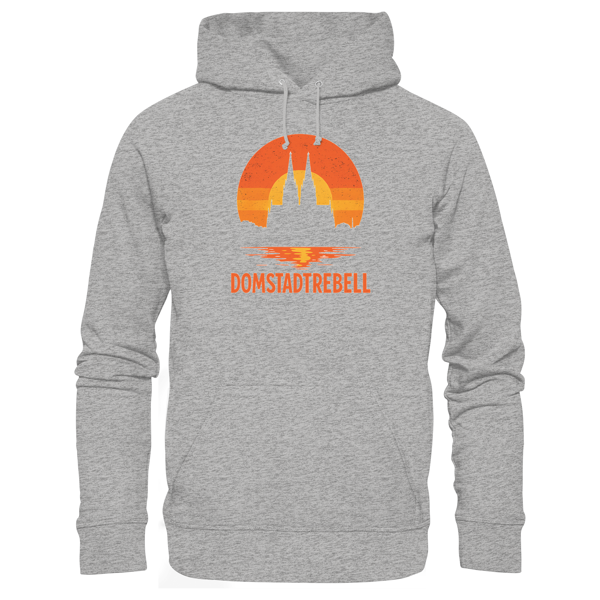 Domstadtrebell - Kölner Dom Sonnenuntergang - Organic Hoodie