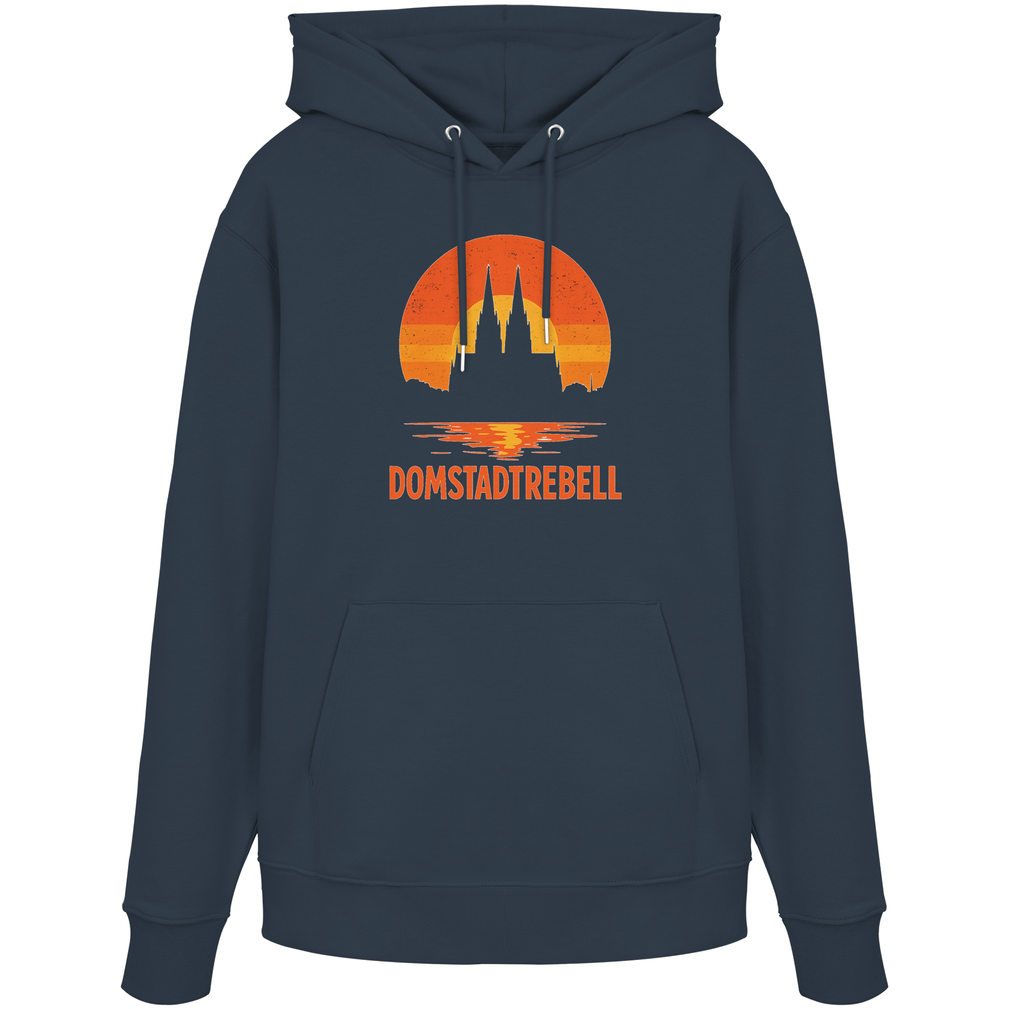 Domstadtrebell - Kölner Dom Sonnenuntergang - Organic Hoodie