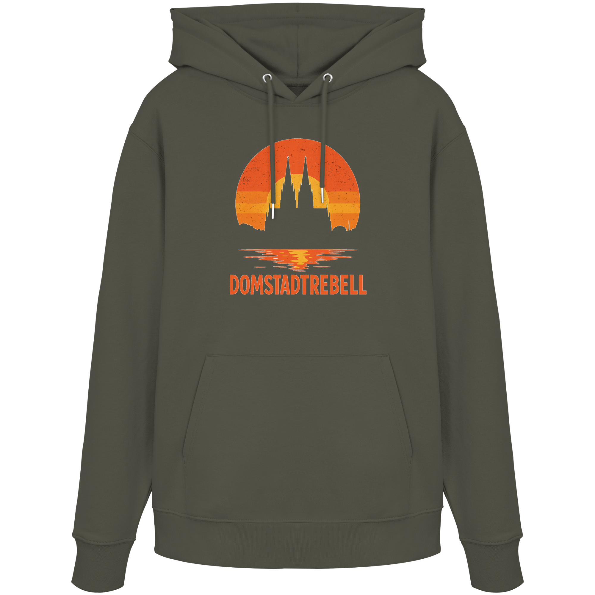 Domstadtrebell - Kölner Dom Sonnenuntergang - Organic Hoodie