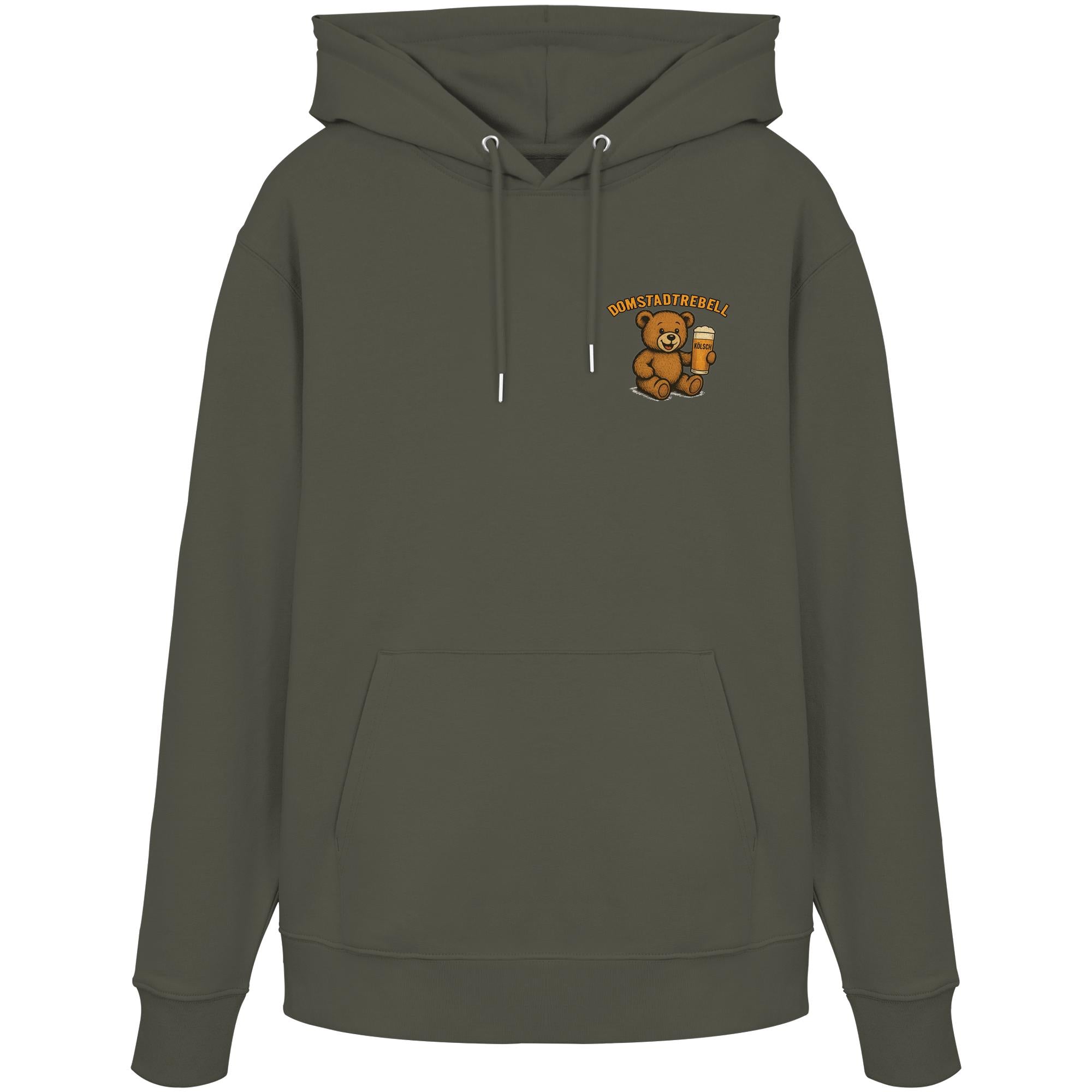 Domstadtrebell Kölschbär - Organic Hoodie