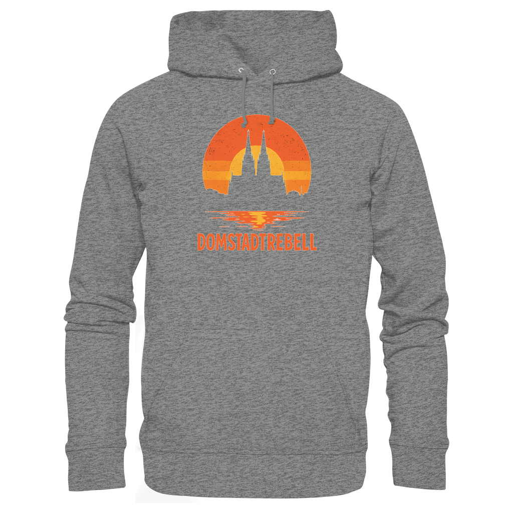 Domstadtrebell - Kölner Dom Sonnenuntergang - Organic Hoodie