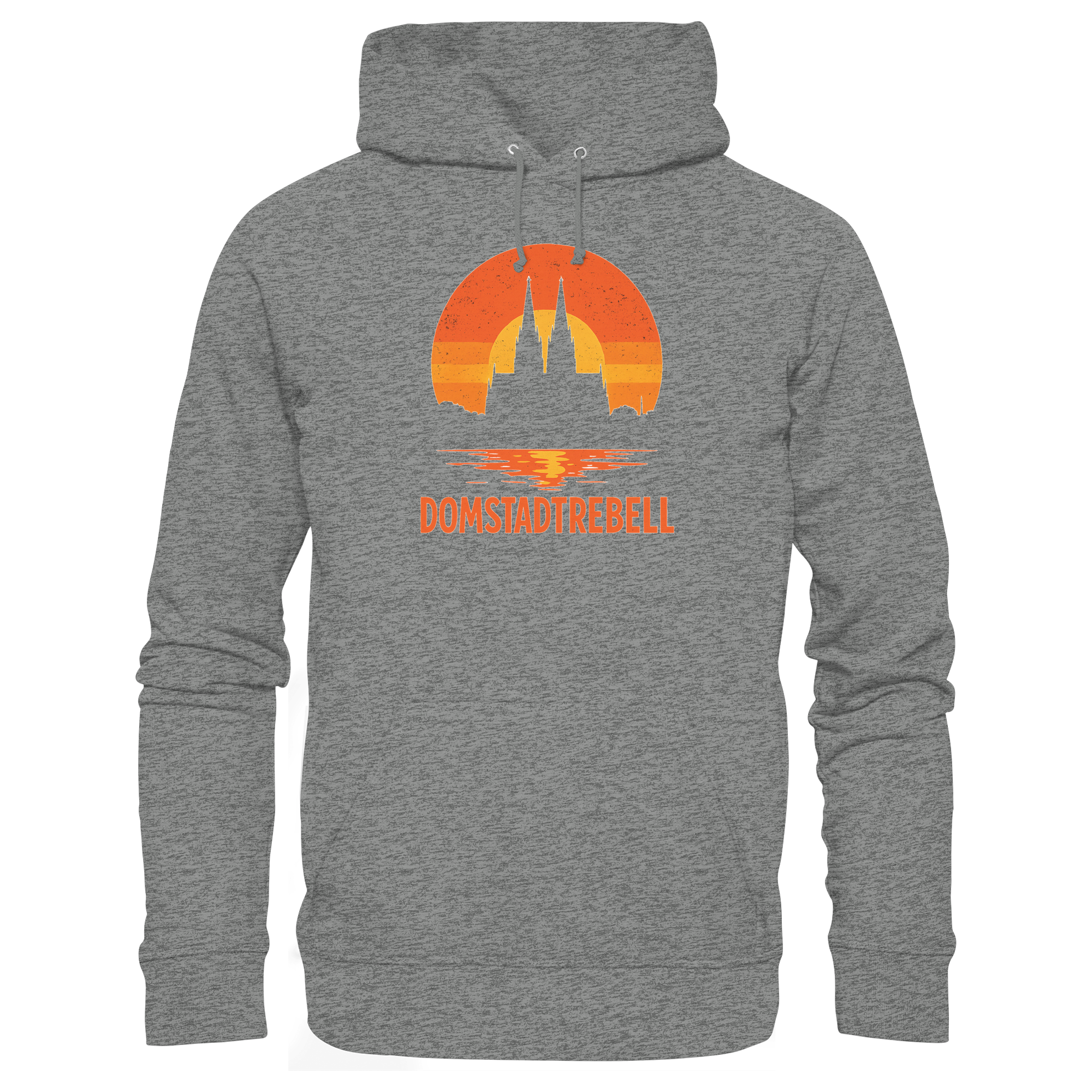 Domstadtrebell - Kölner Dom Sonnenuntergang - Organic Hoodie