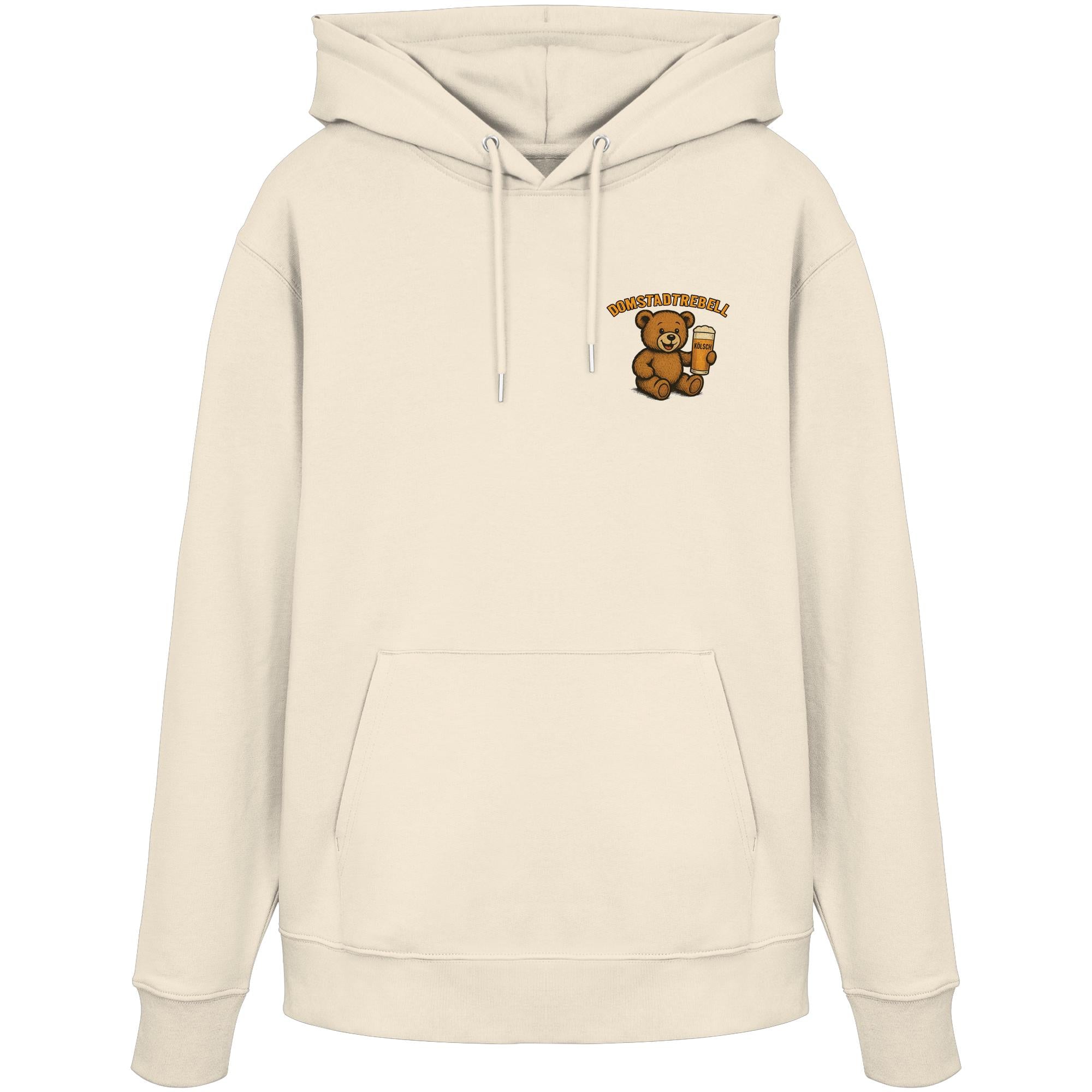 Domstadtrebell Kölschbär - Organic Hoodie