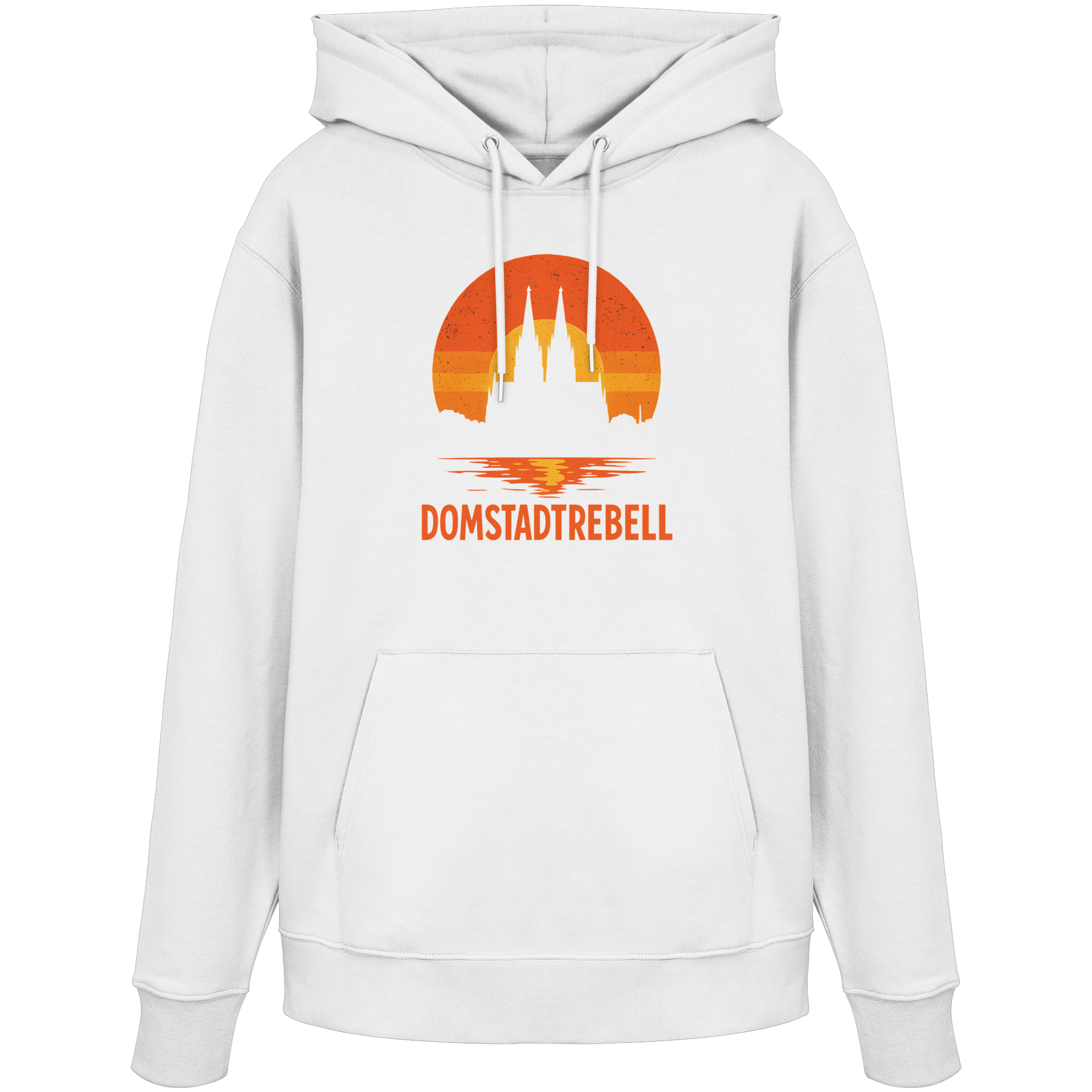 Domstadtrebell - Kölner Dom Sonnenuntergang - Organic Hoodie