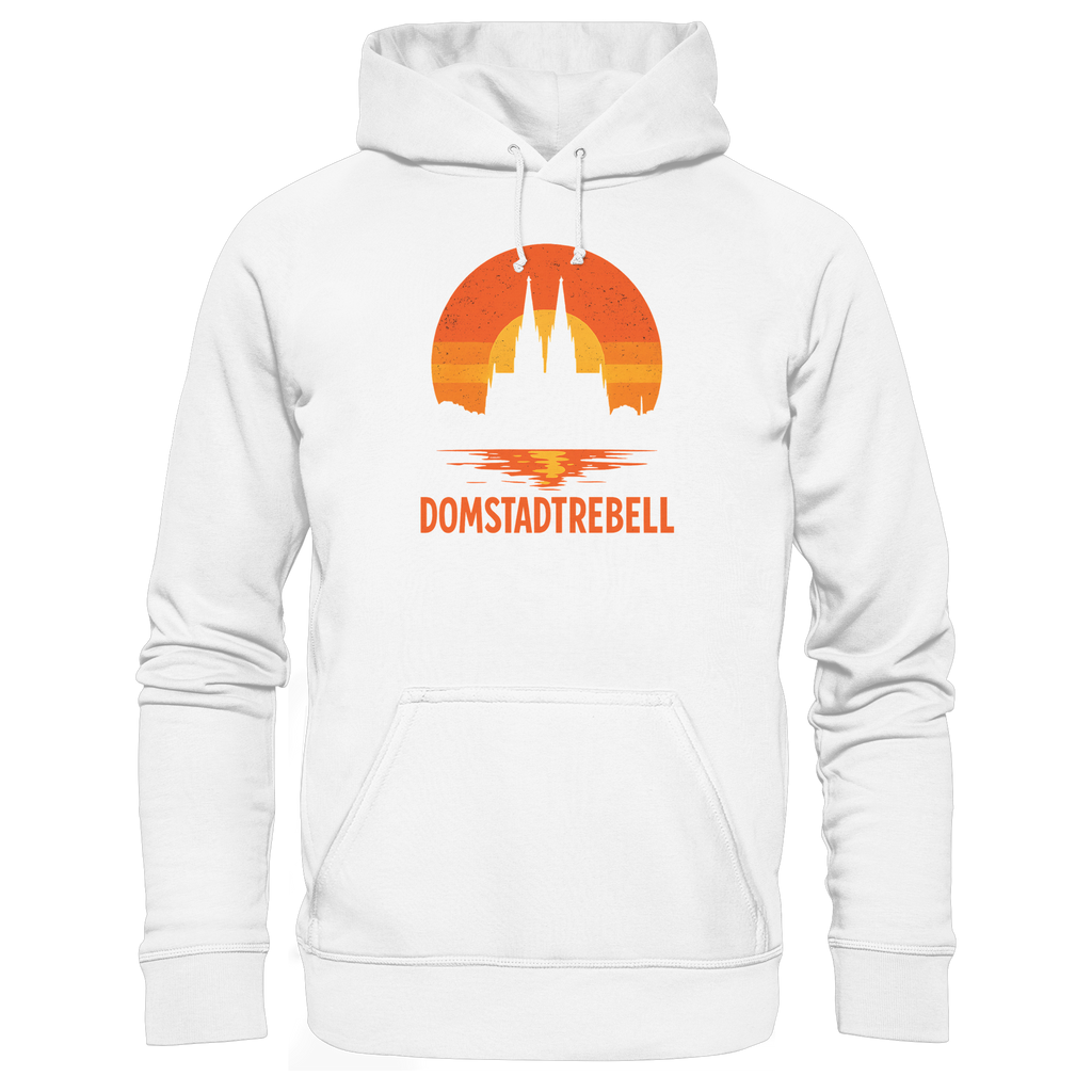 Domstadtrebell - Kölner Dom Sonnenuntergang - Organic Hoodie