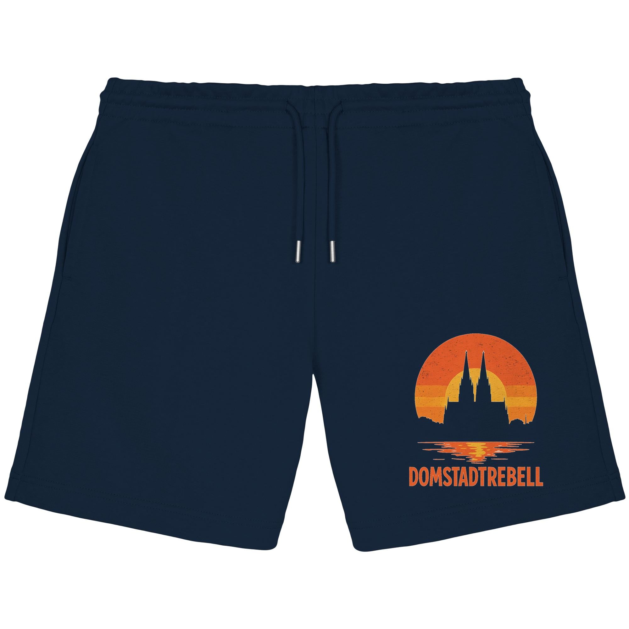 Domstadtrebell - Kölner Dom Sonnenuntergang - Organic Jogger Shorts