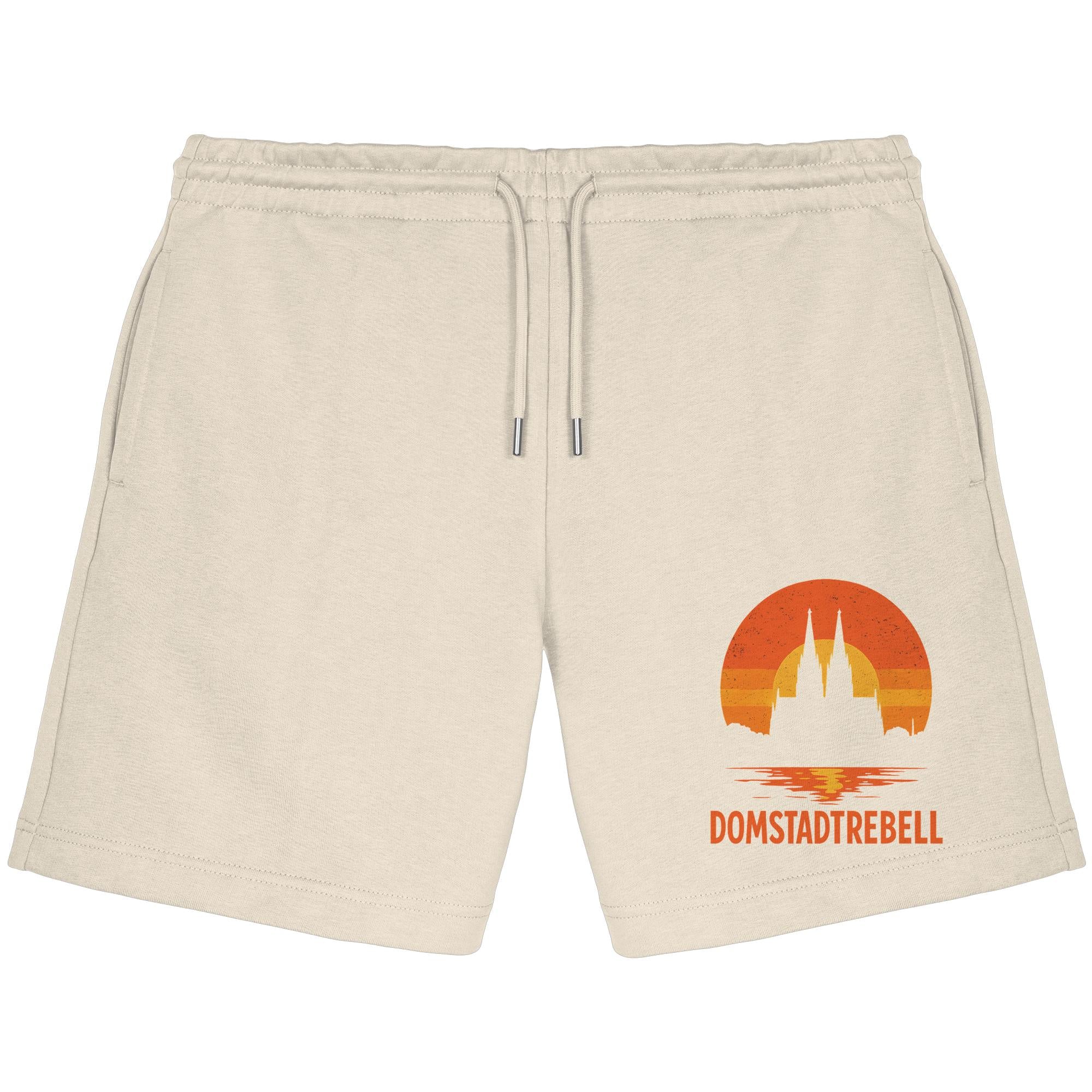 Domstadtrebell - Kölner Dom Sonnenuntergang - Organic Jogger Shorts
