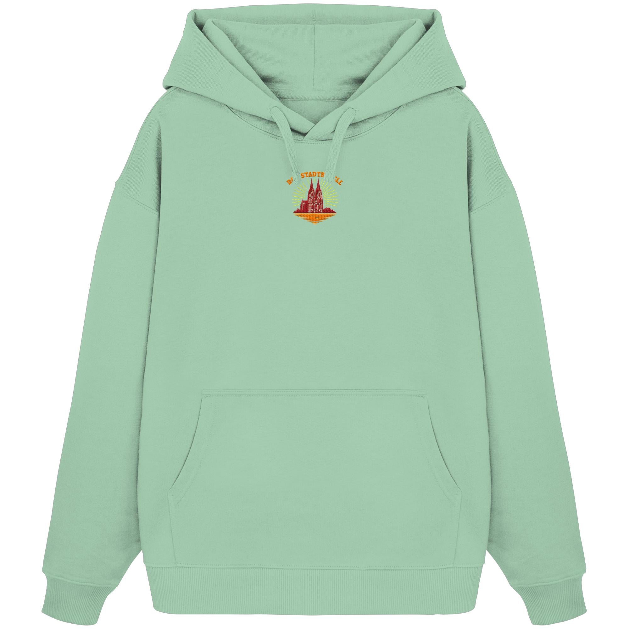 Domstadtrebell Sunset Stick - Organic Oversize Hoodie