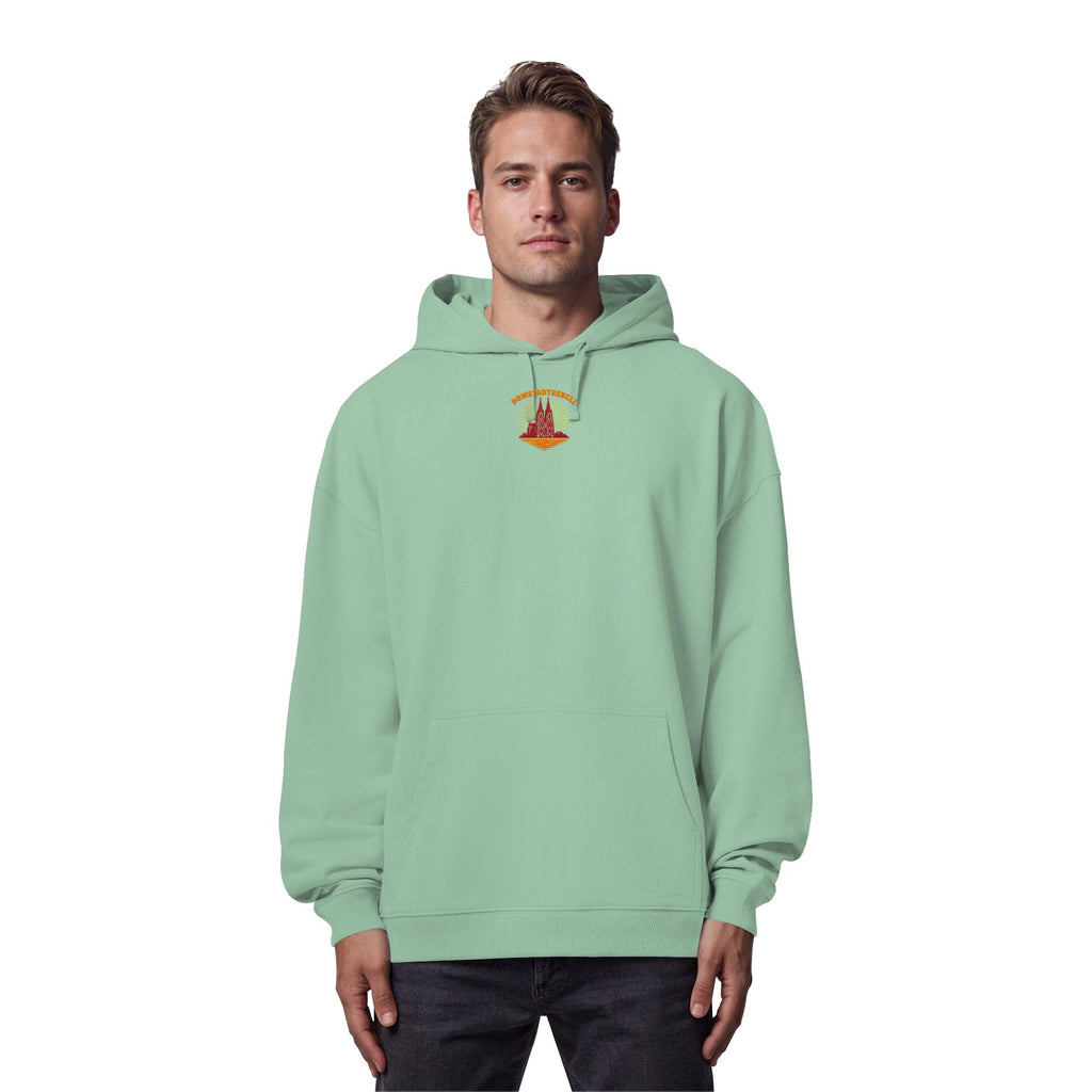 Domstadtrebell Sunset Stick - Organic Oversize Hoodie