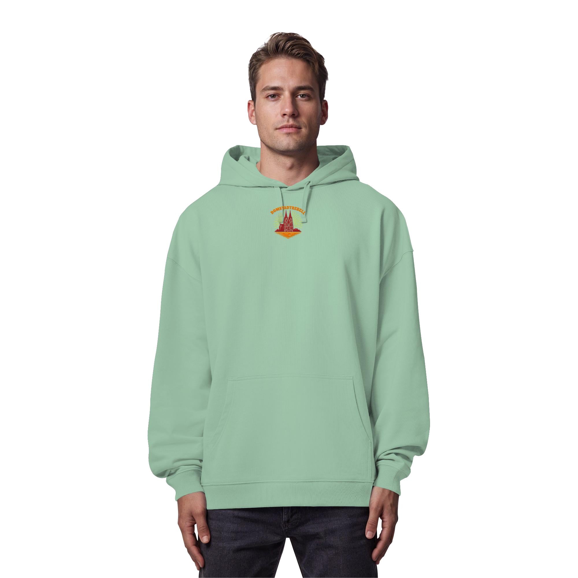 Domstadtrebell Sunset Stick - Organic Oversize Hoodie