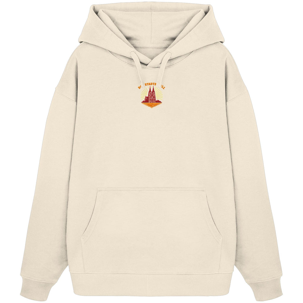Domstadtrebell Sunset Stick - Organic Oversize Hoodie