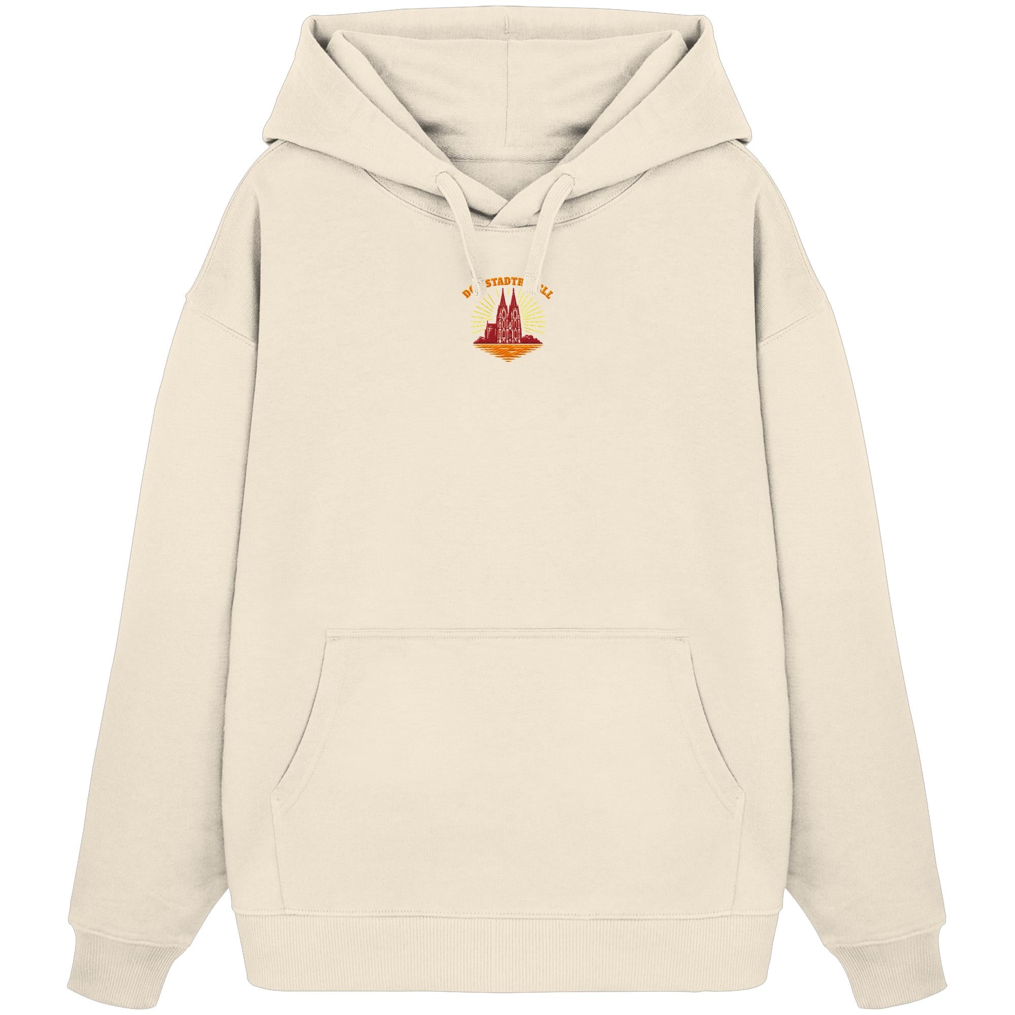 Domstadtrebell Sunset Stick - Organic Oversize Hoodie