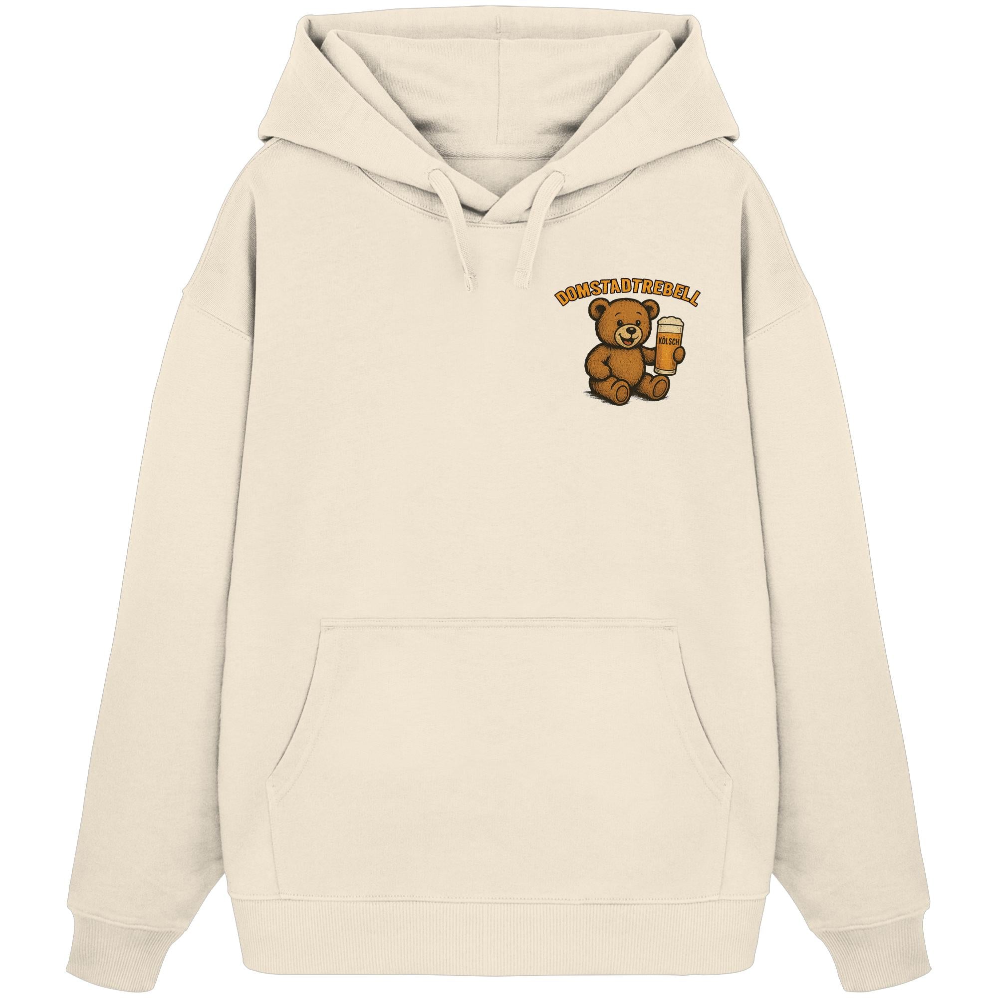 Domstadtrebell Kölschbär - Organic Oversize Hoodie