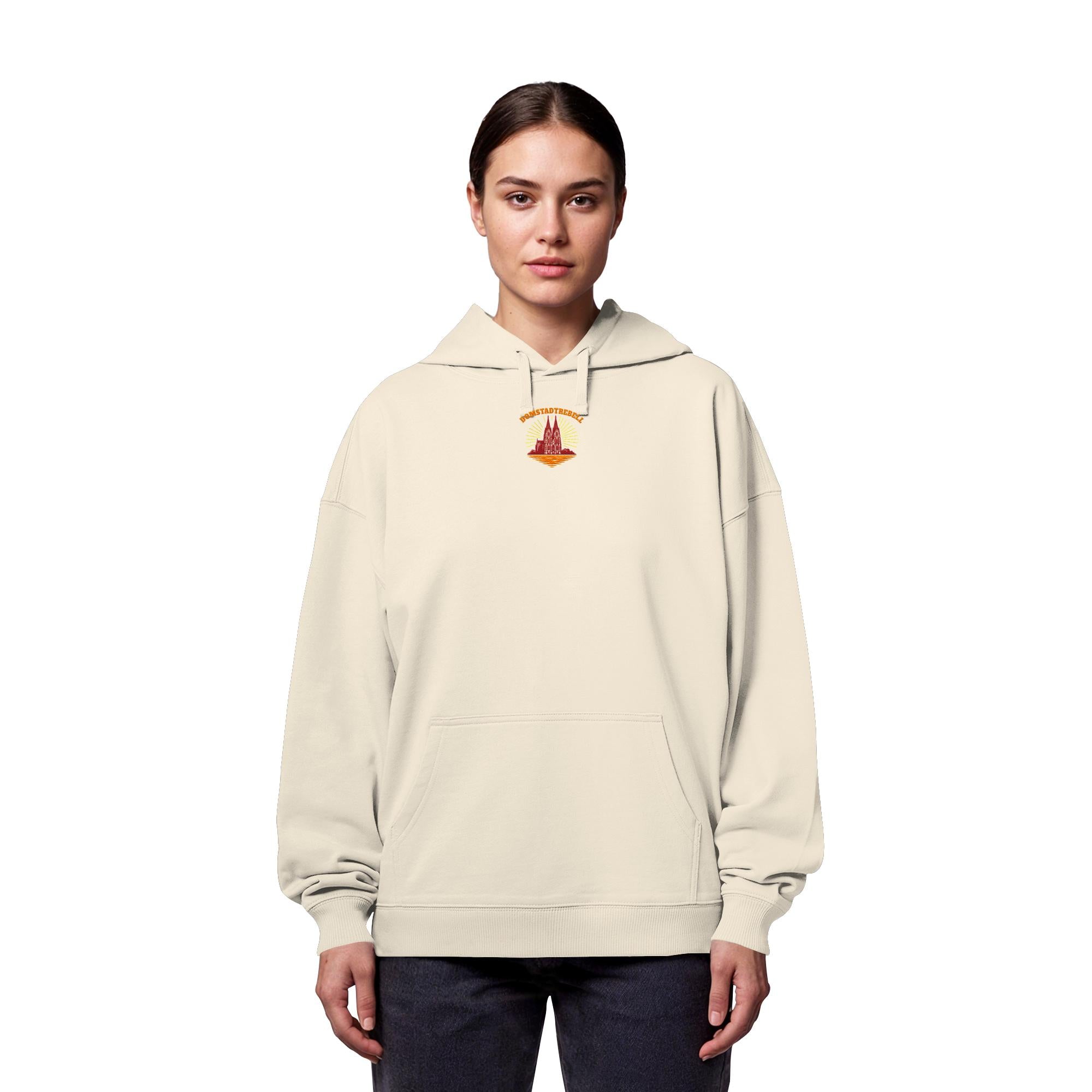 Domstadtrebell Sunset Stick - Organic Oversize Hoodie