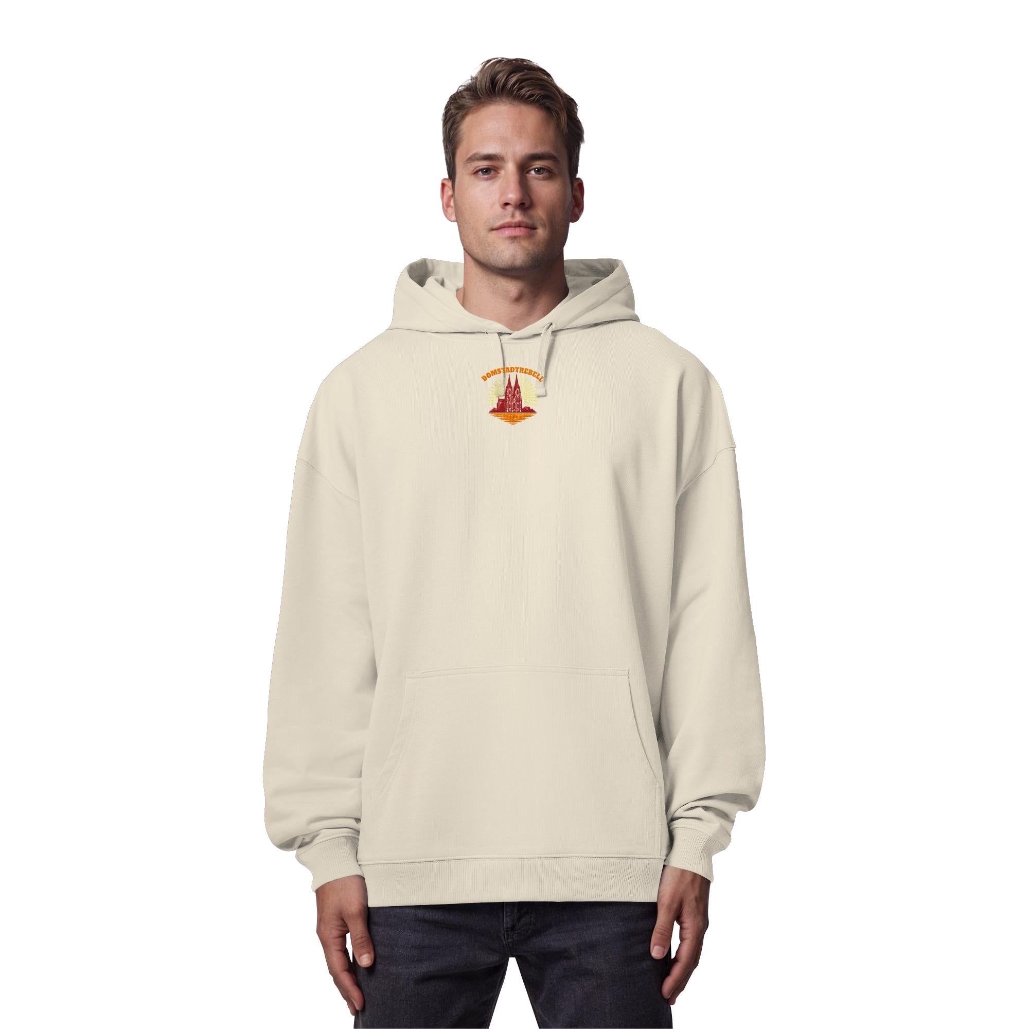 Domstadtrebell Sunset Stick - Organic Oversize Hoodie