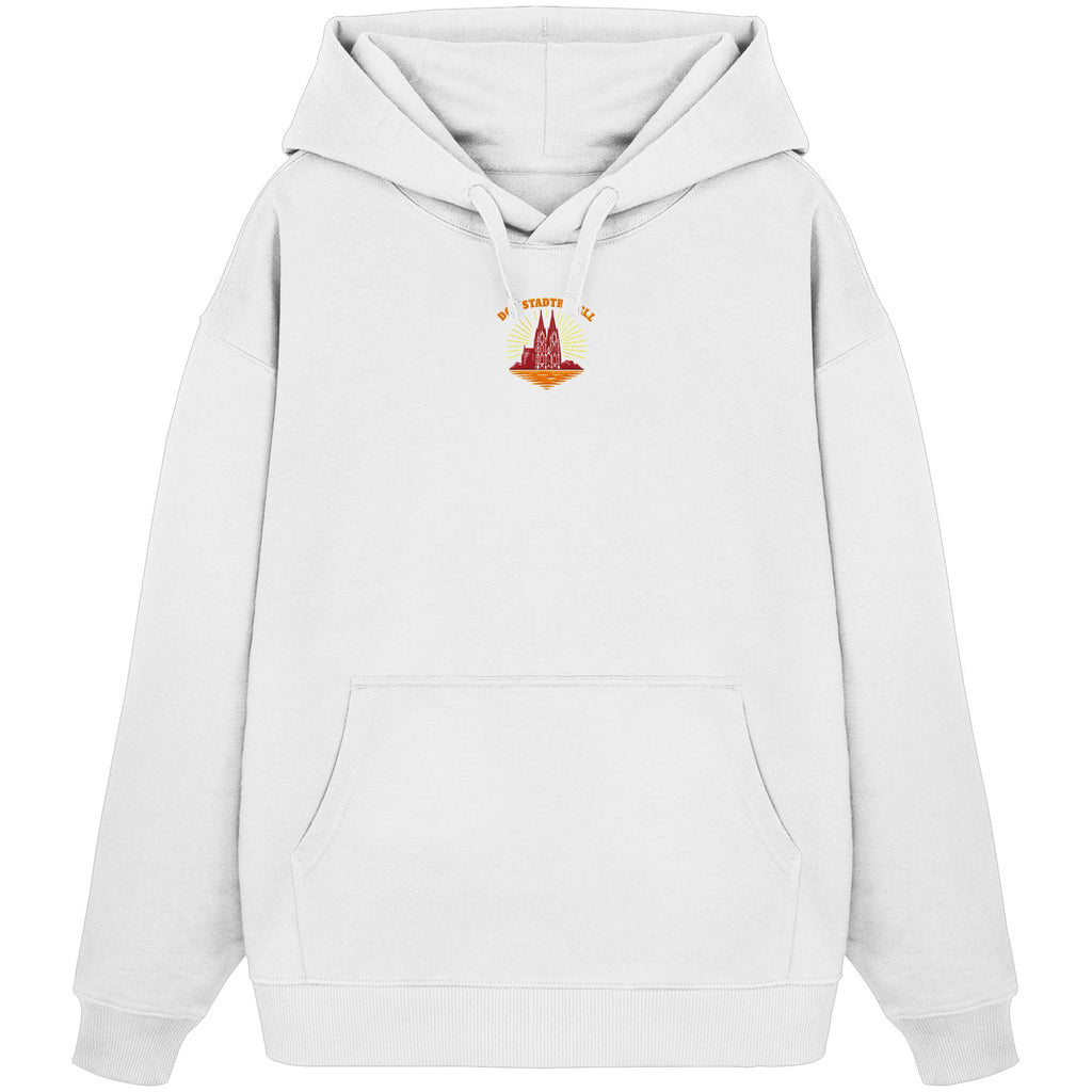 Domstadtrebell Sunset Stick - Organic Oversize Hoodie