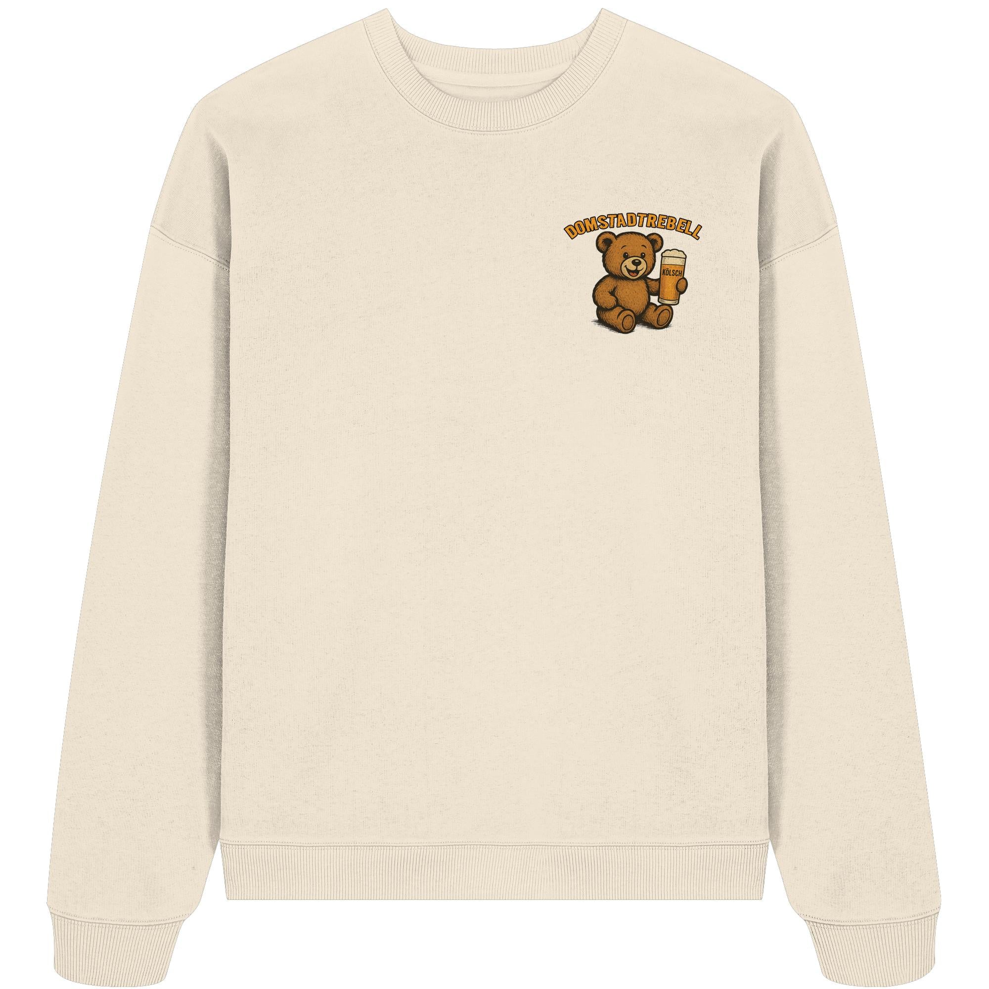 Domstadtrebell Kölschbär - Organic Oversize Sweatshirt