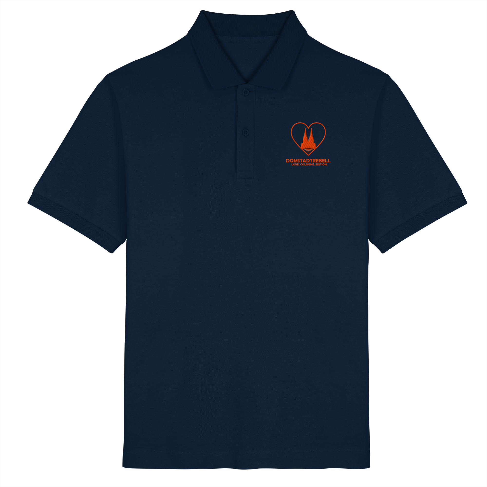 Domstadtrebell LOVE.COLOGNE Stick  - Organic Poloshirt