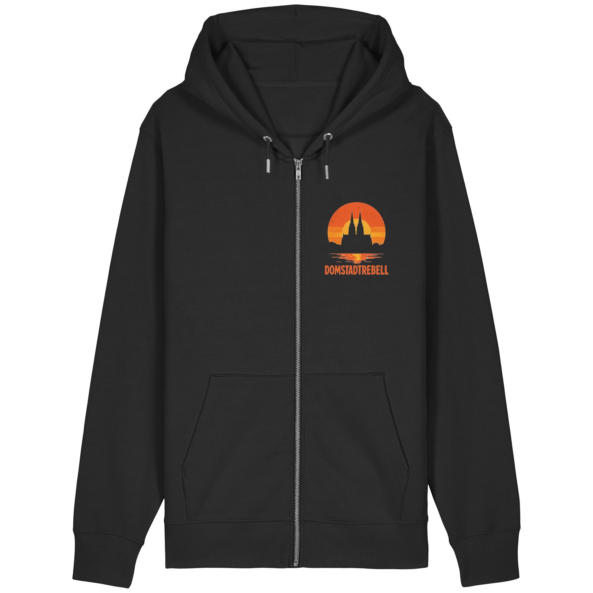 Domstadtrebell - Kölner Dom Sonnenuntergang - Organic Relaxed Zipper
