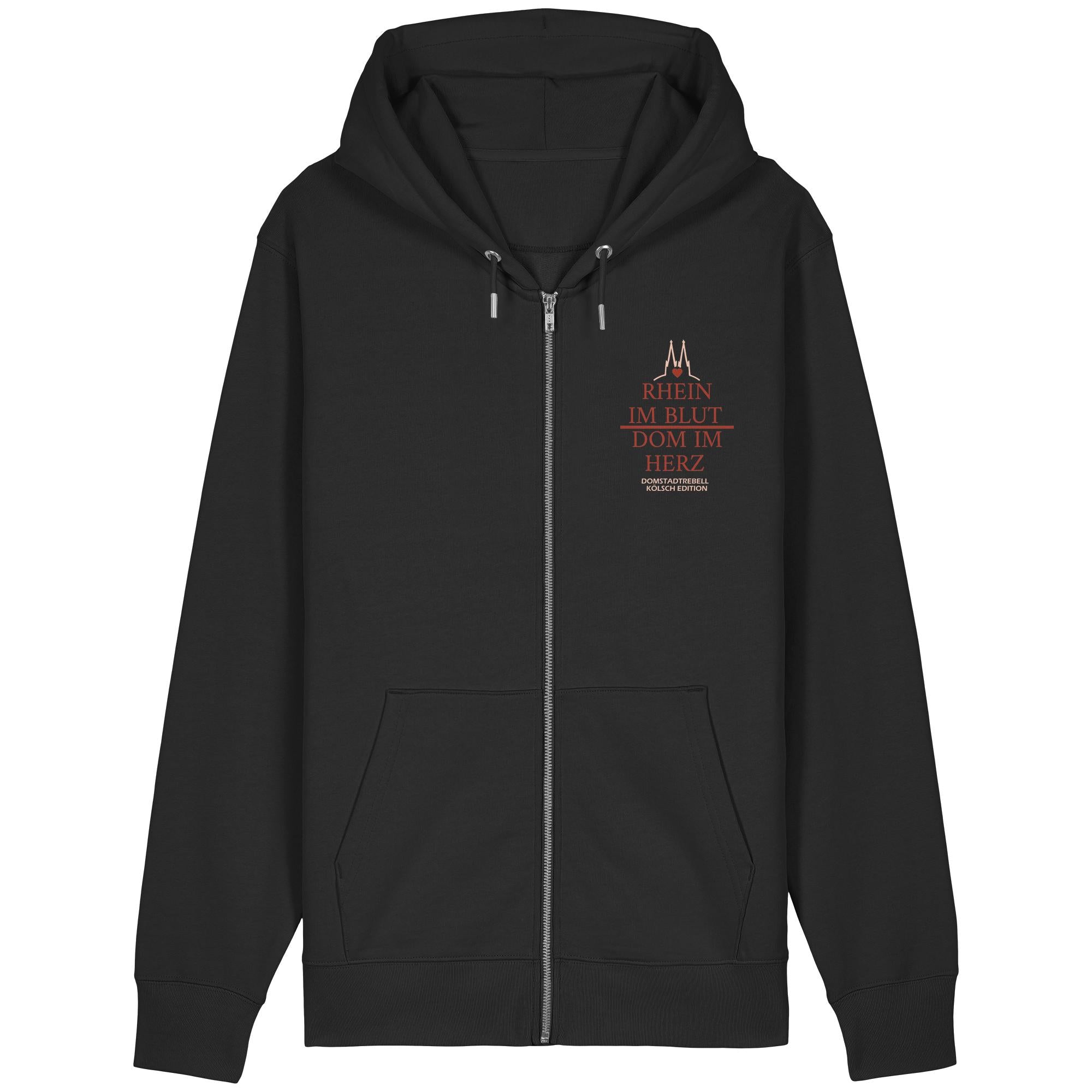 Domstadtrebell - Cologne Love - Organic Relaxed Zipper