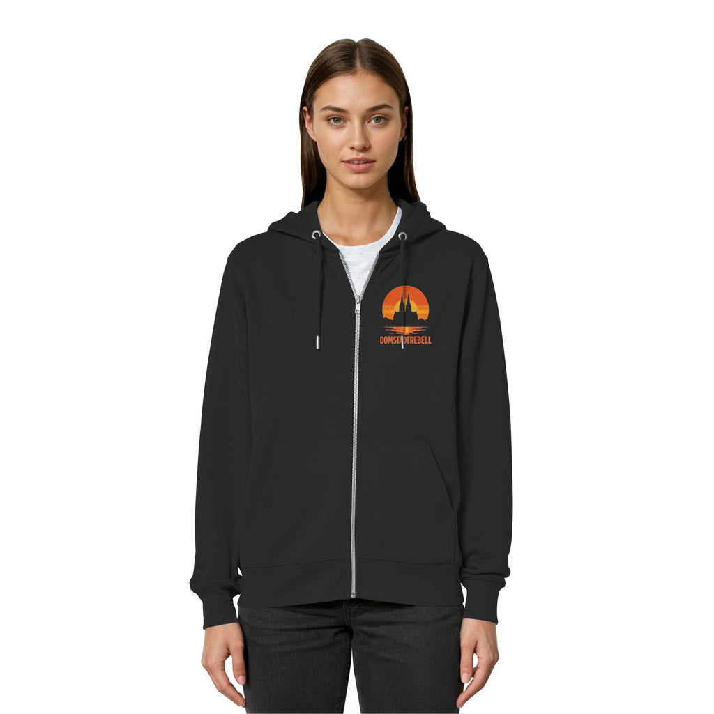 Domstadtrebell - Kölner Dom Sonnenuntergang - Organic Relaxed Zipper