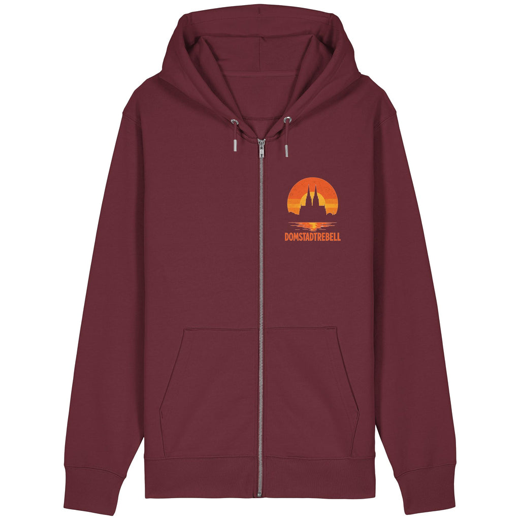 Domstadtrebell - Kölner Dom Sonnenuntergang - Organic Relaxed Zipper