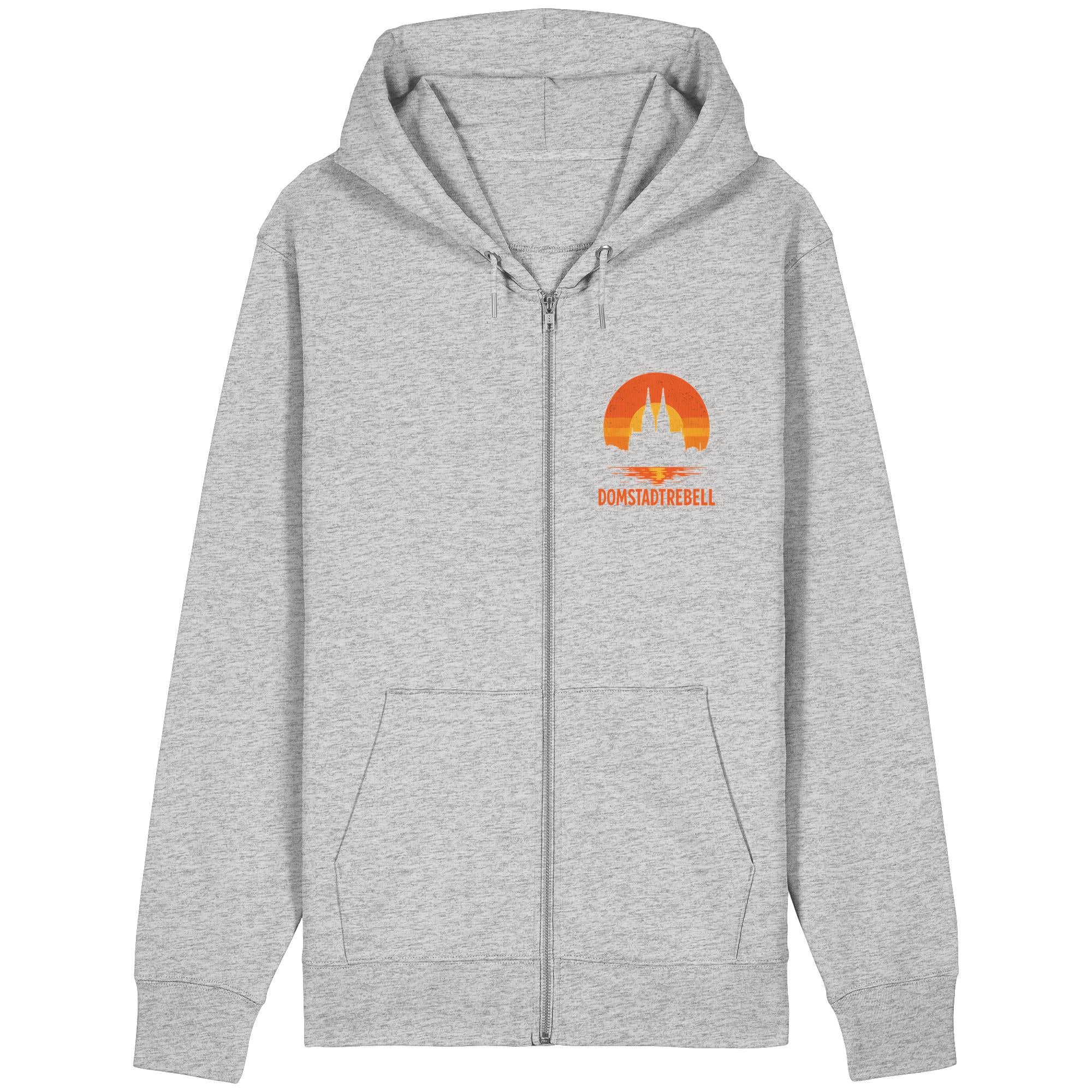 Domstadtrebell - Kölner Dom Sonnenuntergang - Organic Relaxed Zipper