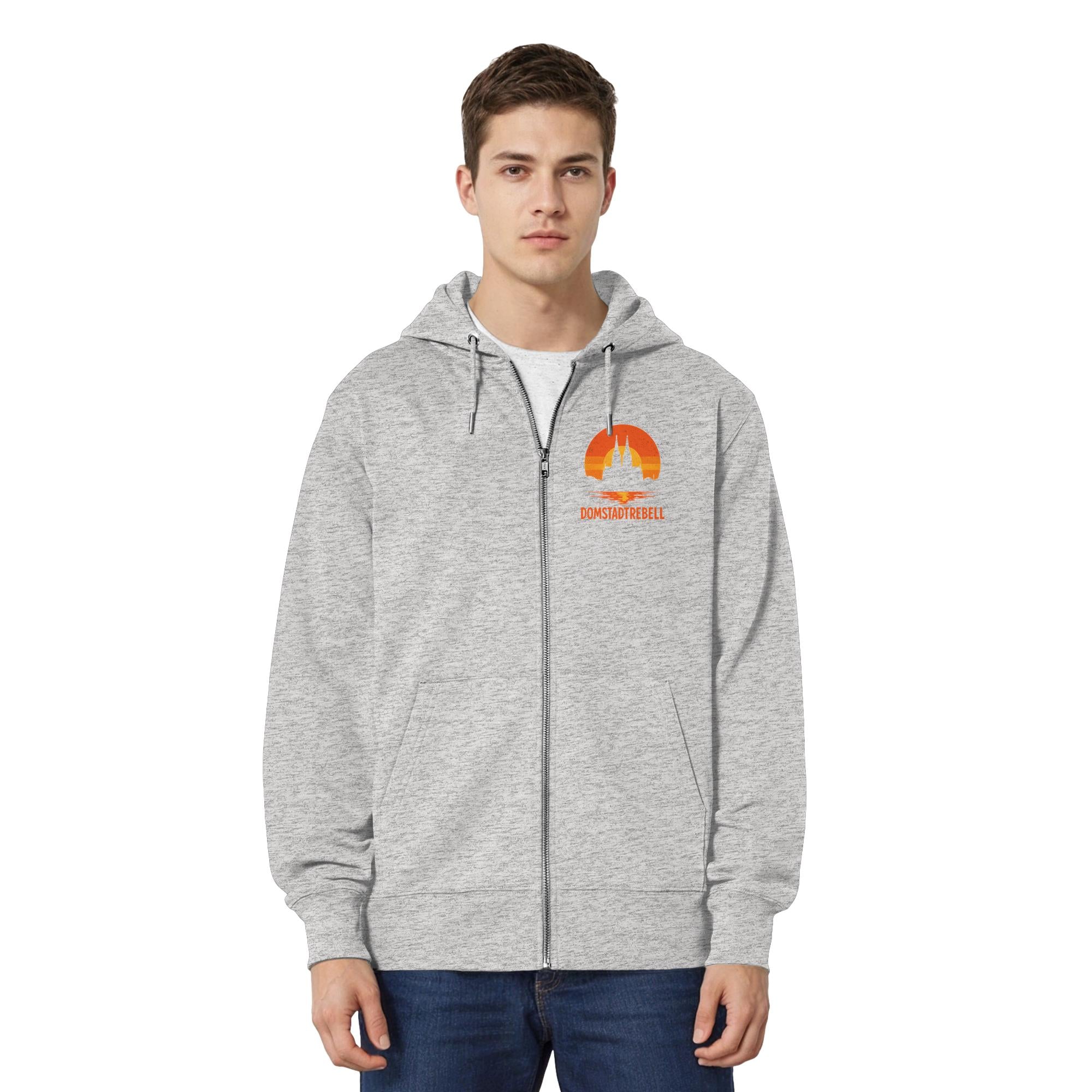 Domstadtrebell - Kölner Dom Sonnenuntergang - Organic Relaxed Zipper