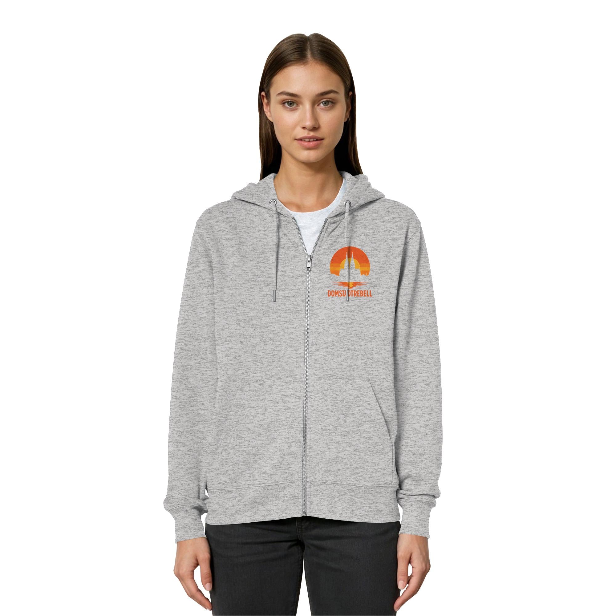 Domstadtrebell - Kölner Dom Sonnenuntergang - Organic Relaxed Zipper