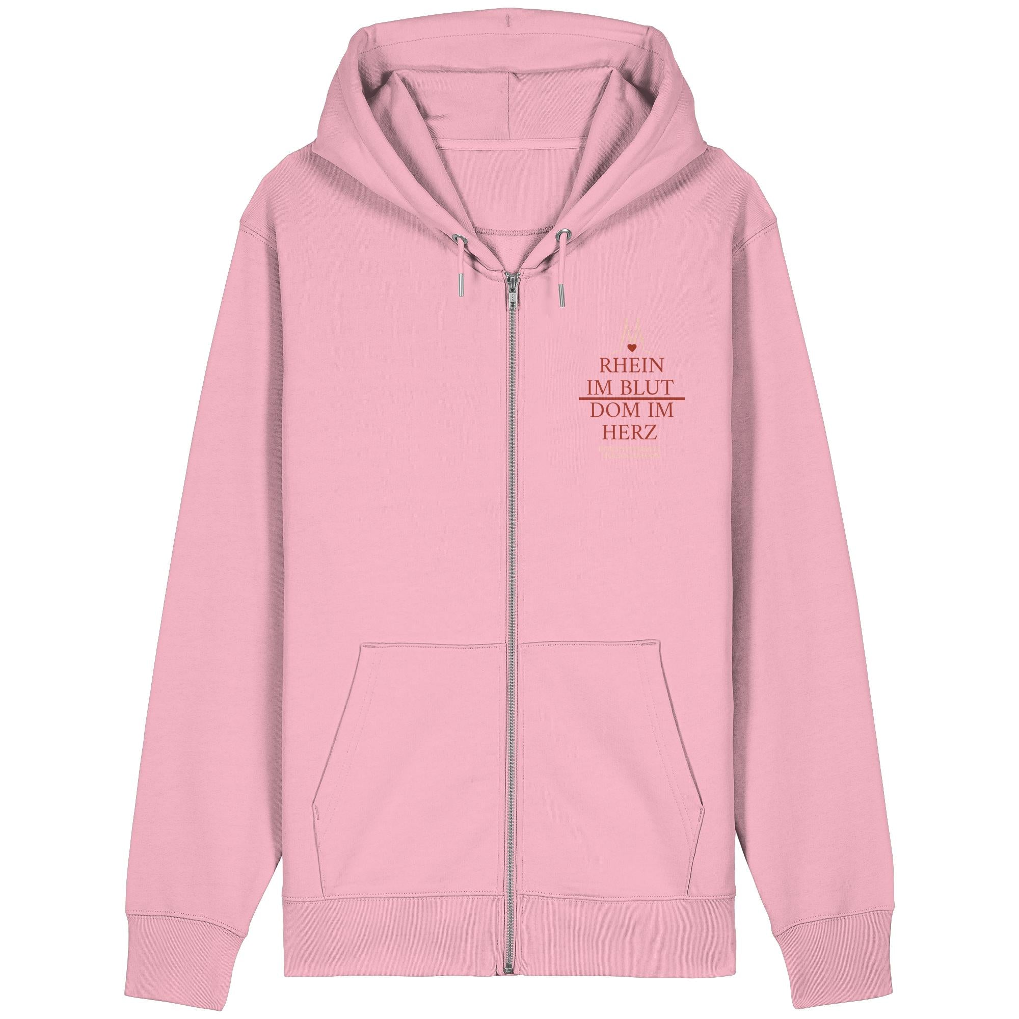 Domstadtrebell - Cologne Love - Organic Relaxed Zipper