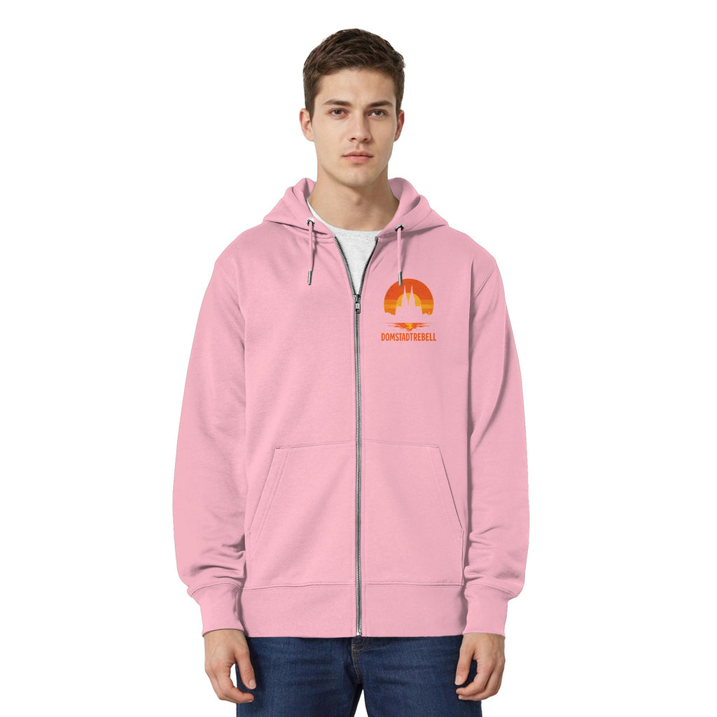 Domstadtrebell - Kölner Dom Sonnenuntergang - Organic Relaxed Zipper