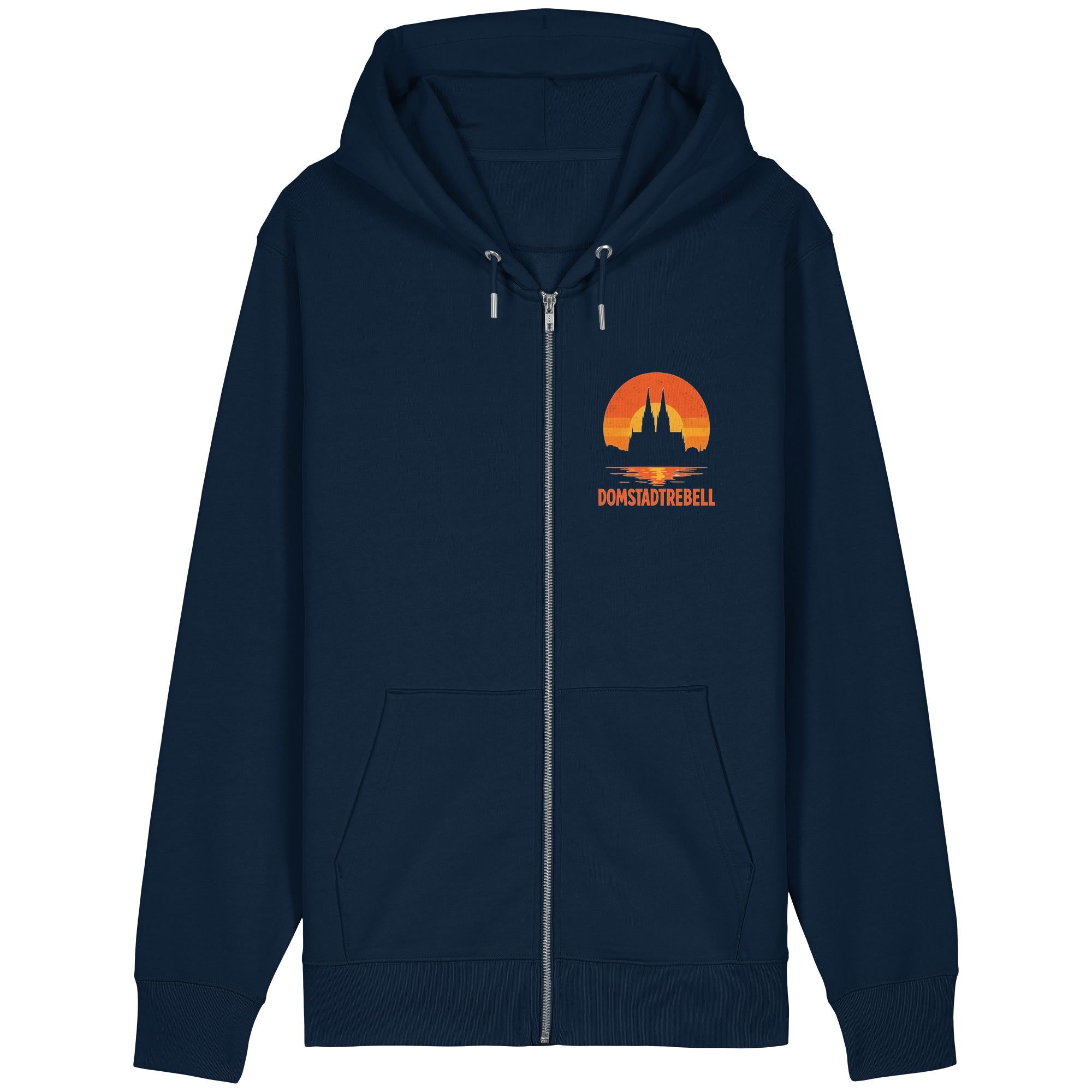 Domstadtrebell - Kölner Dom Sonnenuntergang - Organic Relaxed Zipper