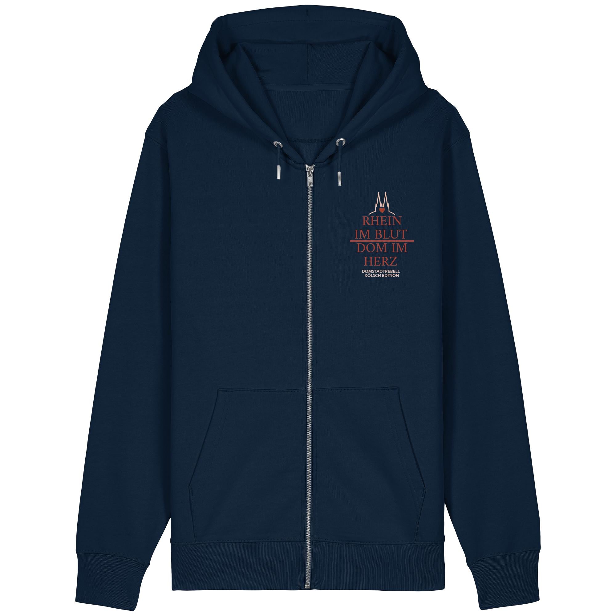 Domstadtrebell - Cologne Love - Organic Relaxed Zipper