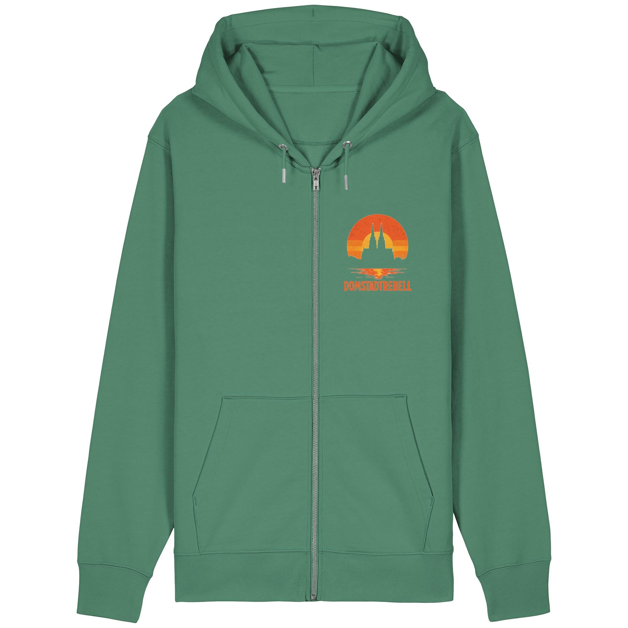 Domstadtrebell - Kölner Dom Sonnenuntergang - Organic Relaxed Zipper