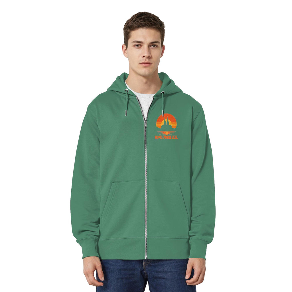 Domstadtrebell - Kölner Dom Sonnenuntergang - Organic Relaxed Zipper