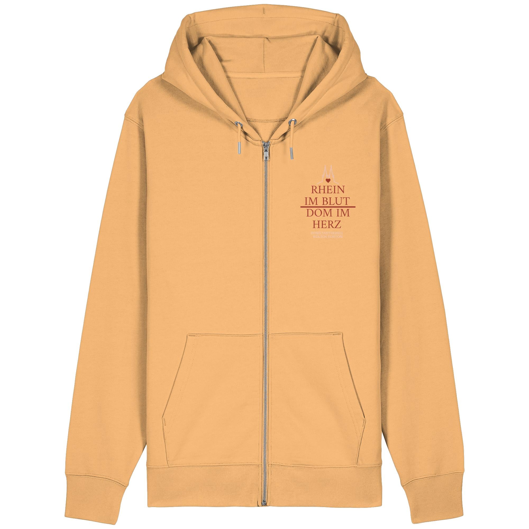 Domstadtrebell - Cologne Love - Organic Relaxed Zipper