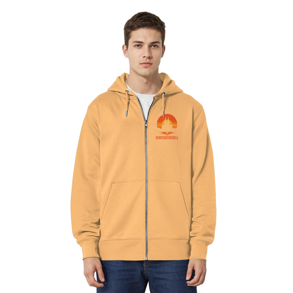 Domstadtrebell - Kölner Dom Sonnenuntergang - Organic Relaxed Zipper