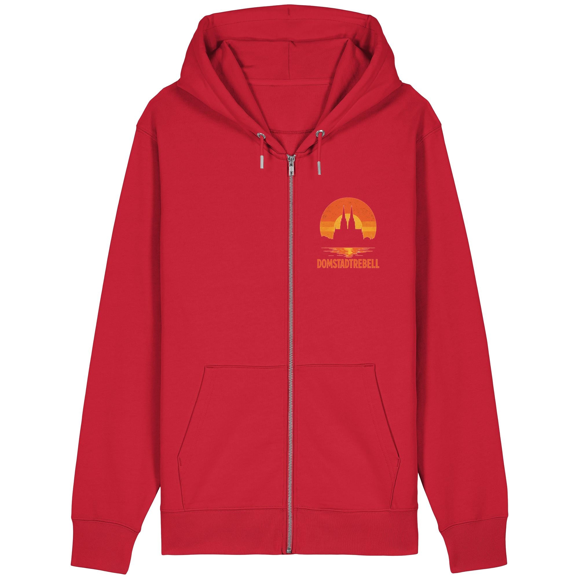 Domstadtrebell - Kölner Dom Sonnenuntergang - Organic Relaxed Zipper