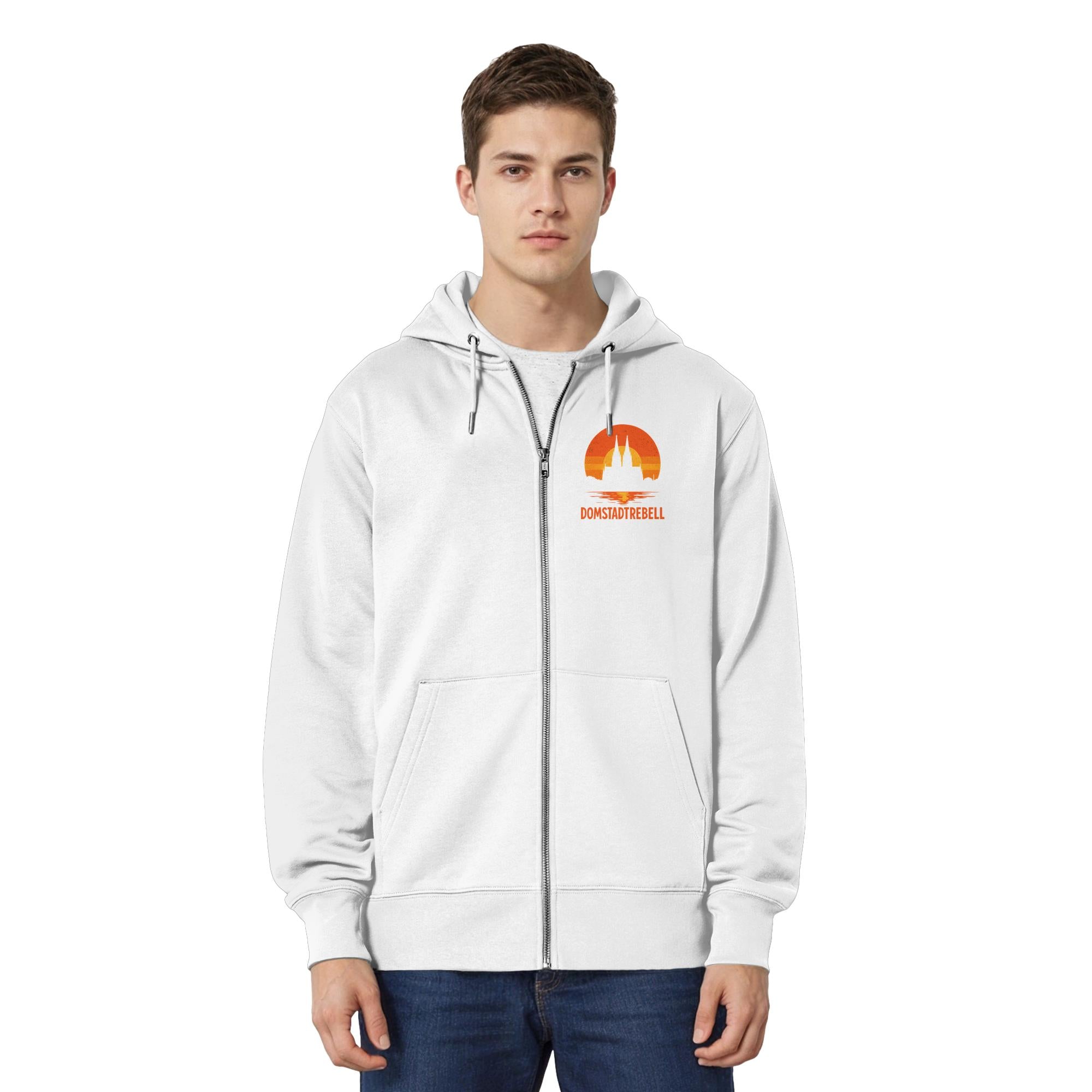 Domstadtrebell - Kölner Dom Sonnenuntergang - Organic Relaxed Zipper