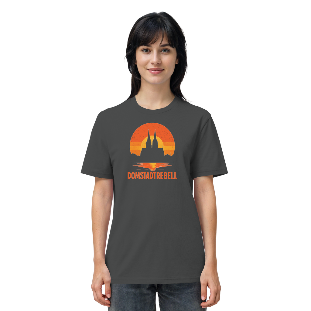 Domstadtrebell - Kölner Dom Sonnenuntergang - Organic Shirt