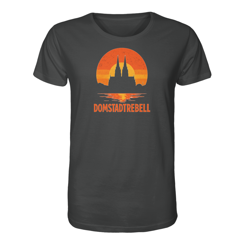 Domstadtrebell - Kölner Dom Sonnenuntergang - Organic Shirt