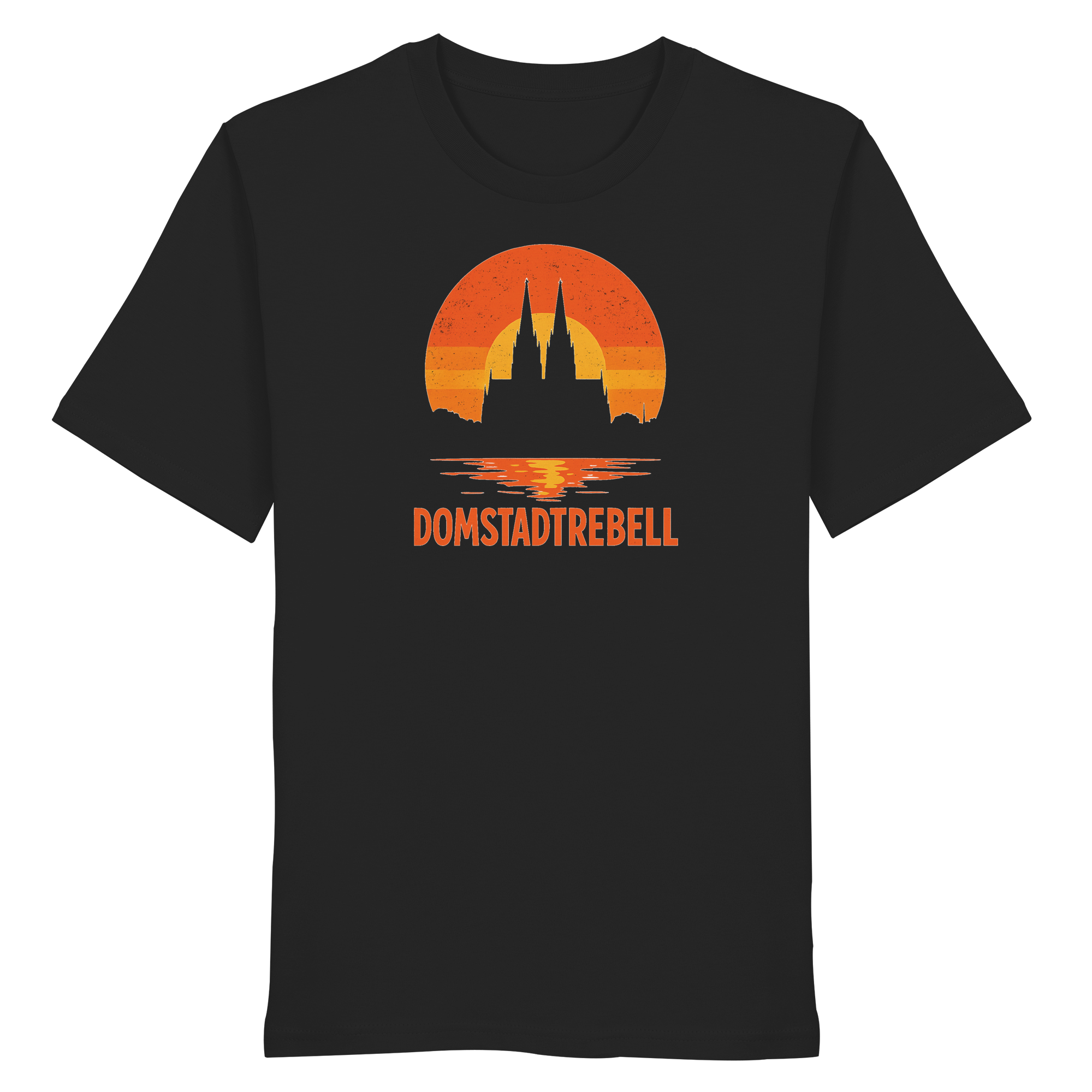 Domstadtrebell - Kölner Dom Sonnenuntergang - Organic Shirt