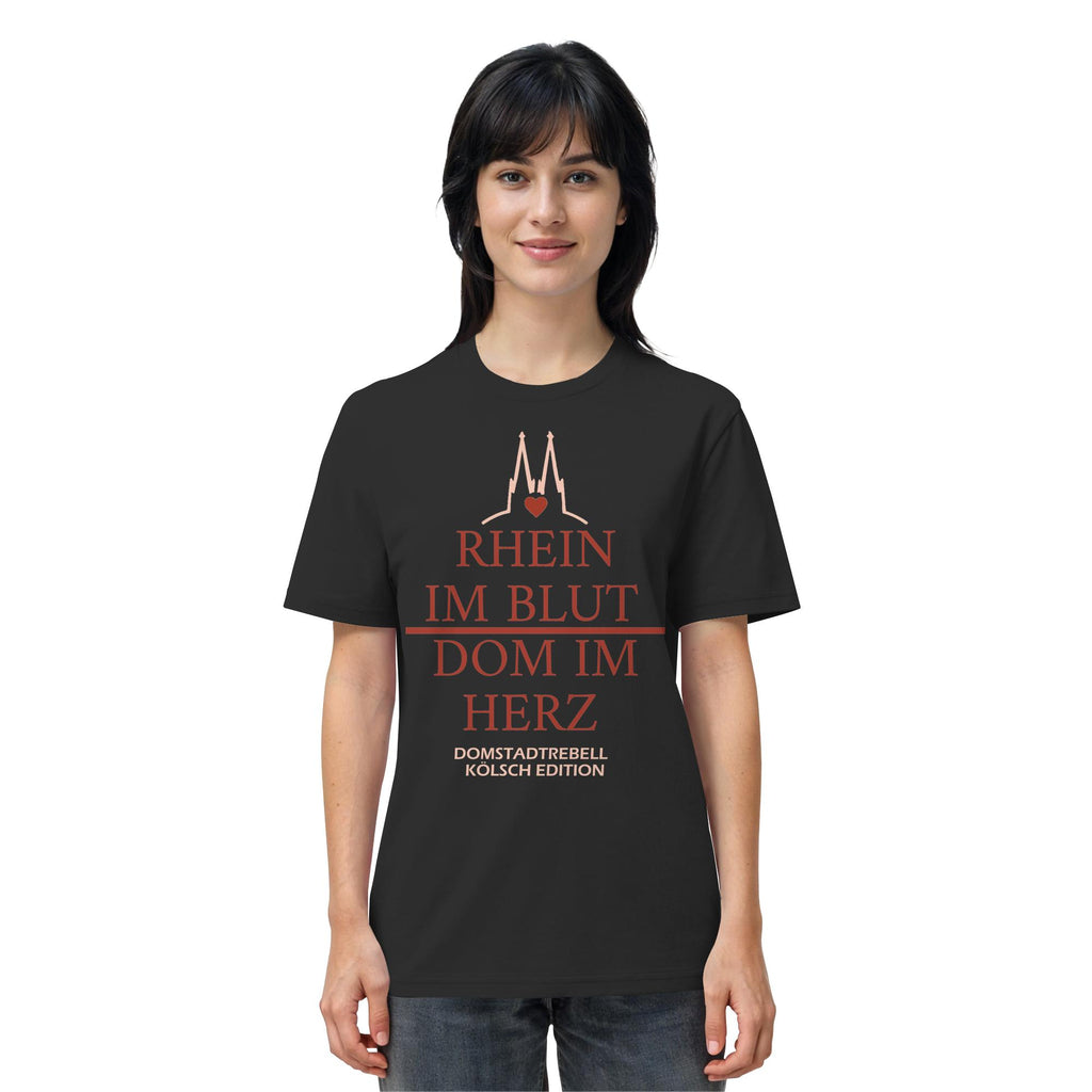 Domstadtrebell - Rhein im Blut Dom im Herz - Organic Shirt